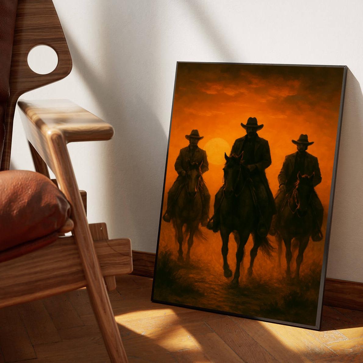 Cowboys Horseback Riding poster sfeerbeeld 1