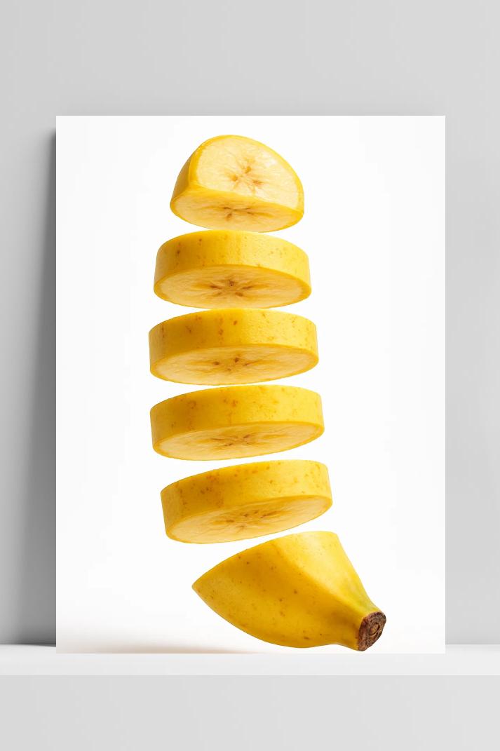 Banana Slices Fruit in interieur