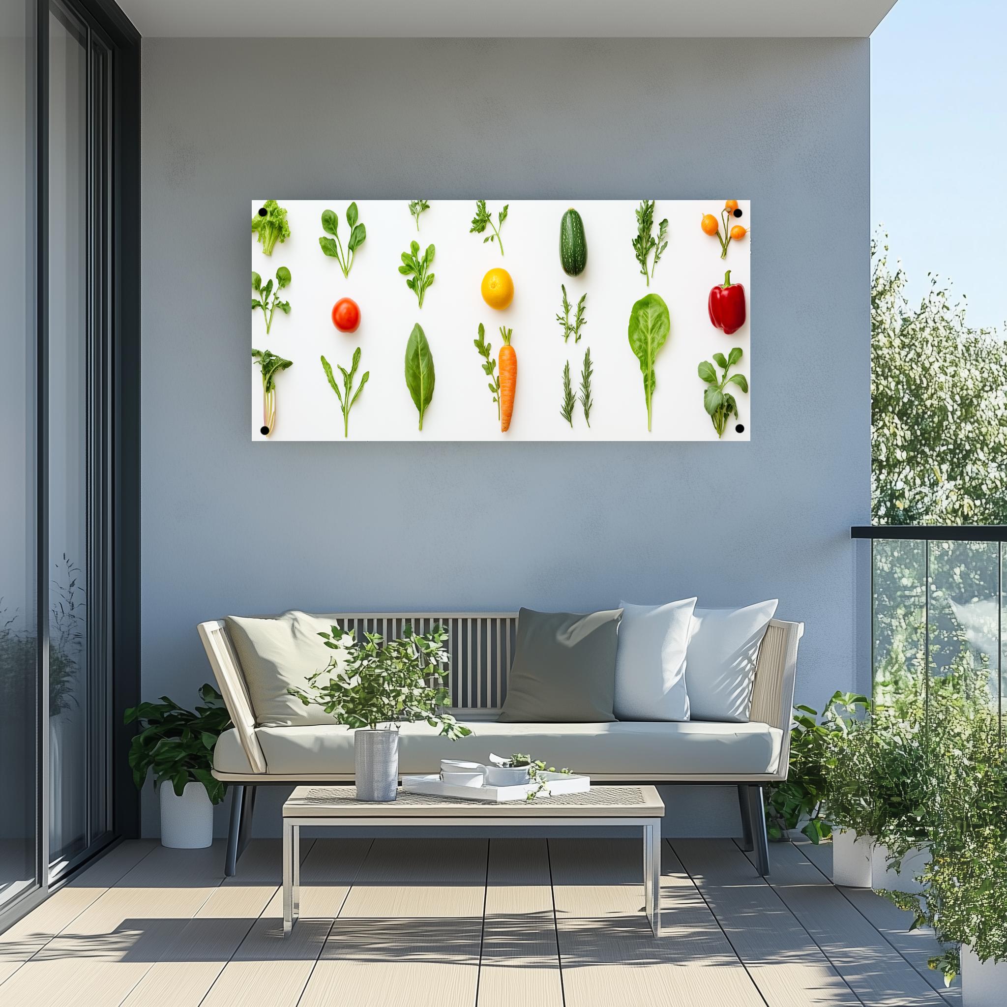Tuinposter Groenten sfeerbeeld 4