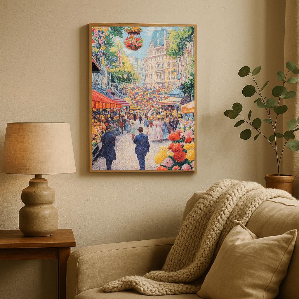 Dutch Flower Market poster sfeerbeeld 2