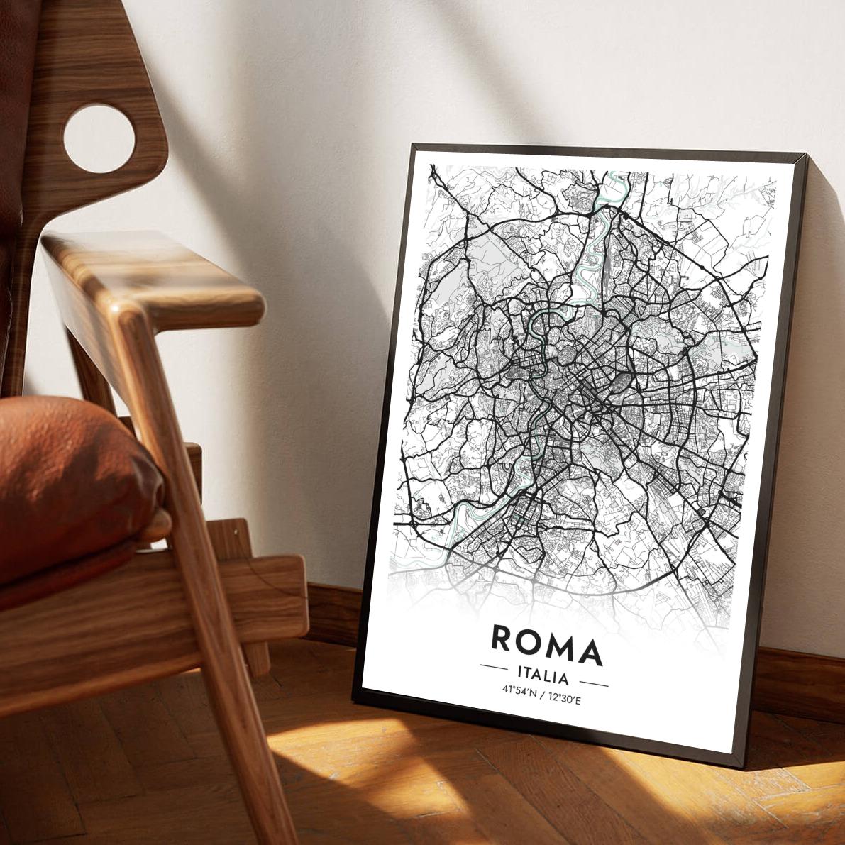 Rome Italy Blue poster sfeerbeeld 1