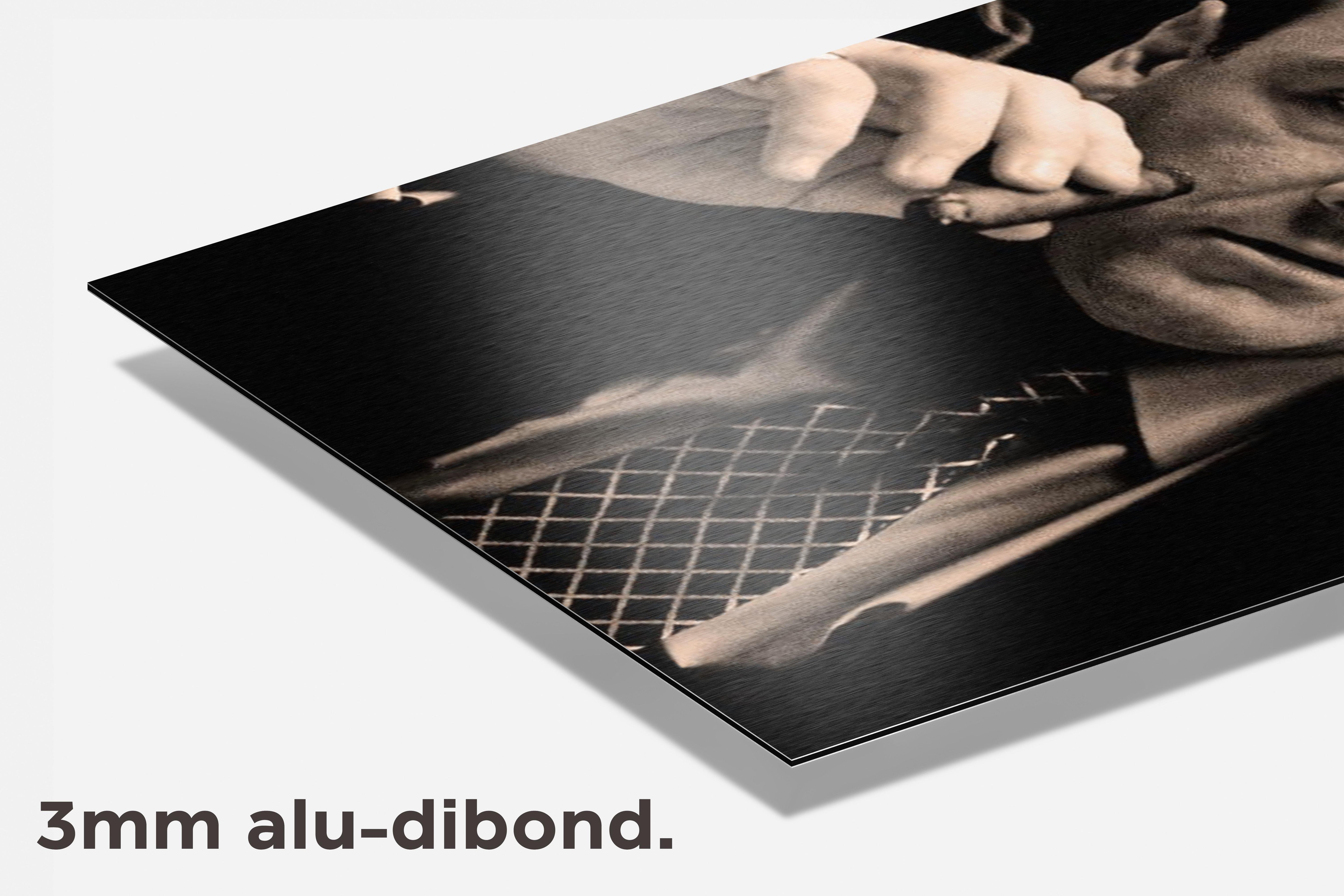 Tony Soprano dibond detail