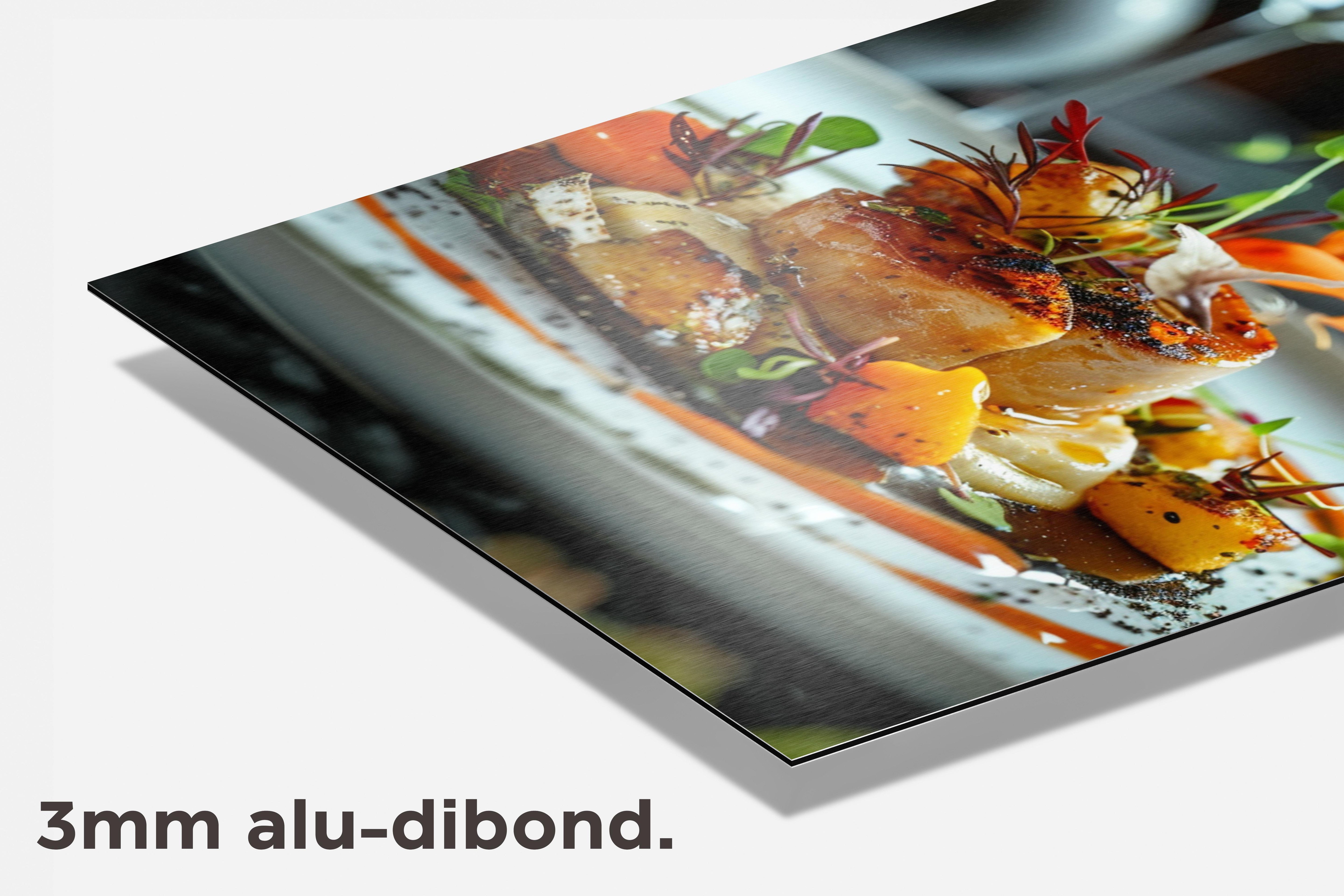 Gourmet dibond detail