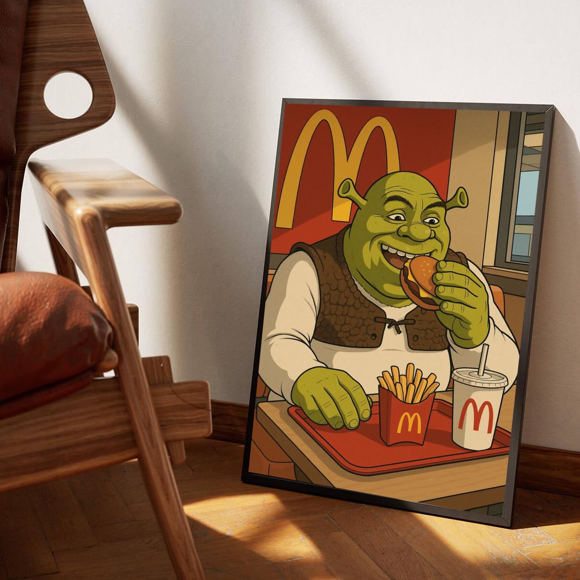 Shrek McDonald's poster sfeerbeeld 3