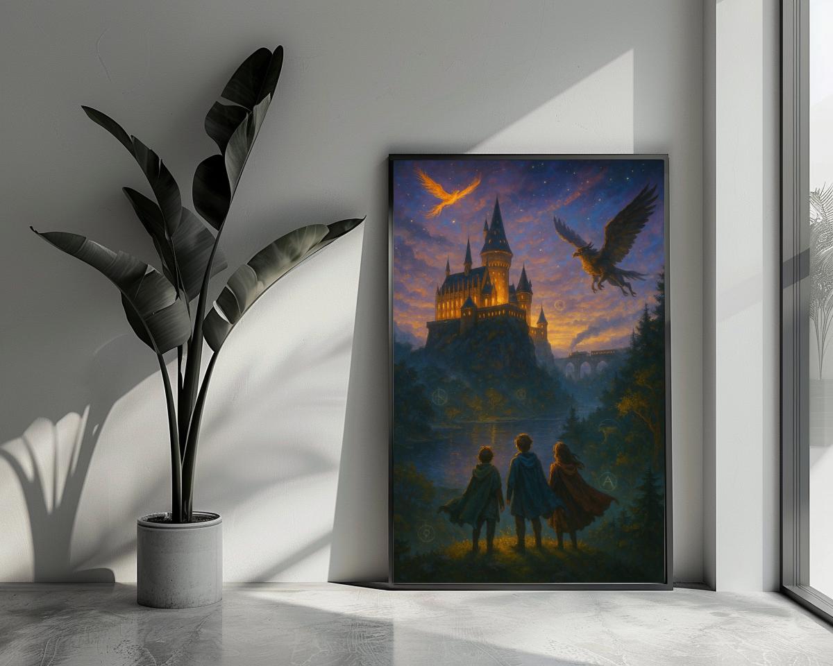 Harry Potter Hogwarts poster van 25 Artstreet