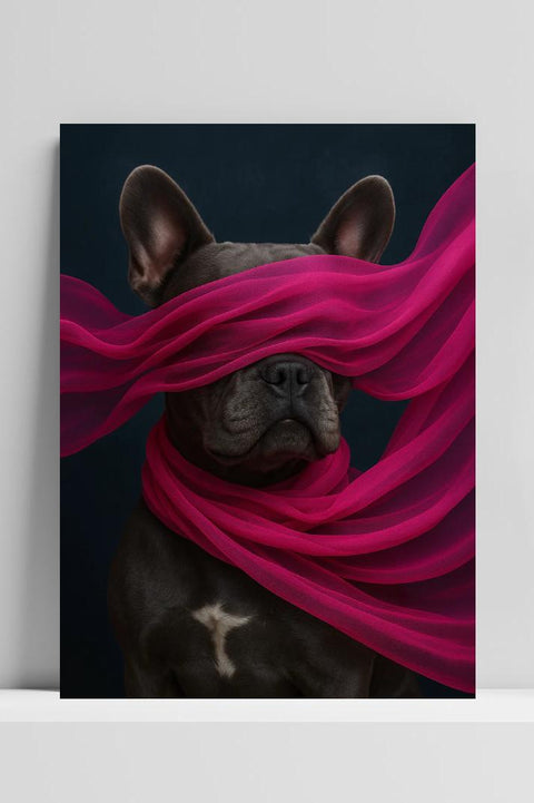 Affiche Bulldog Fabric Dramatic Mystery