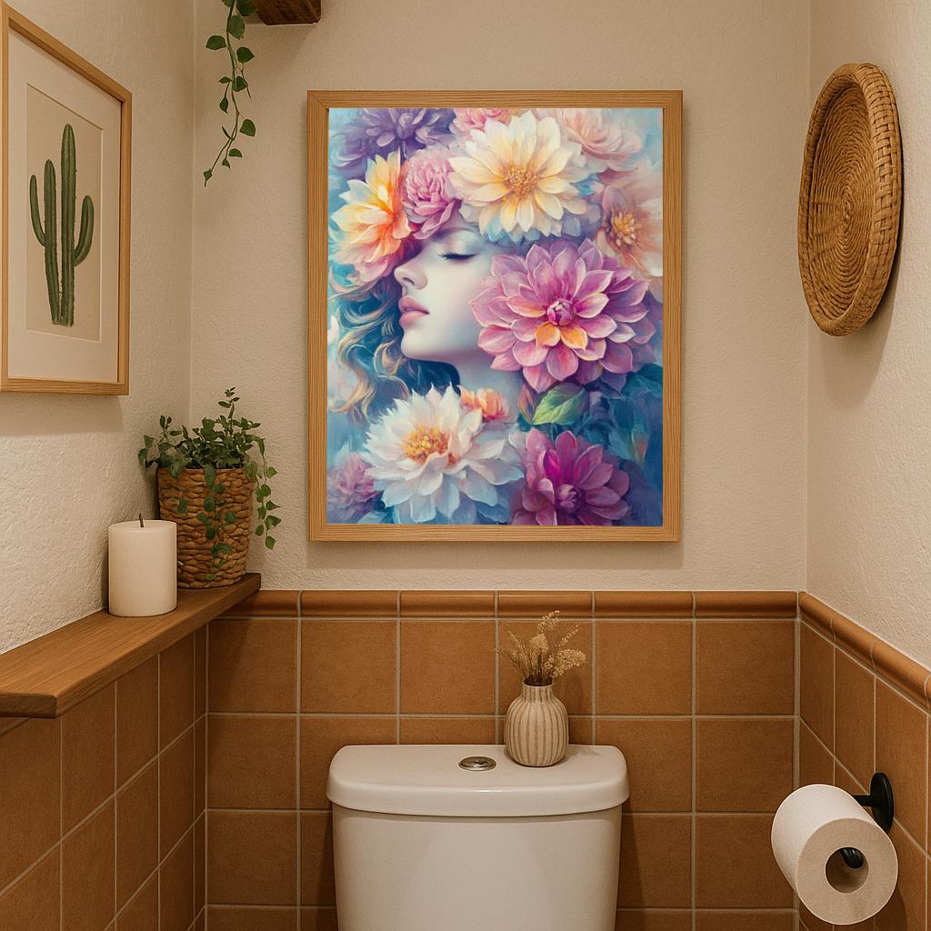 Woman Flowers poster sfeerbeeld 2