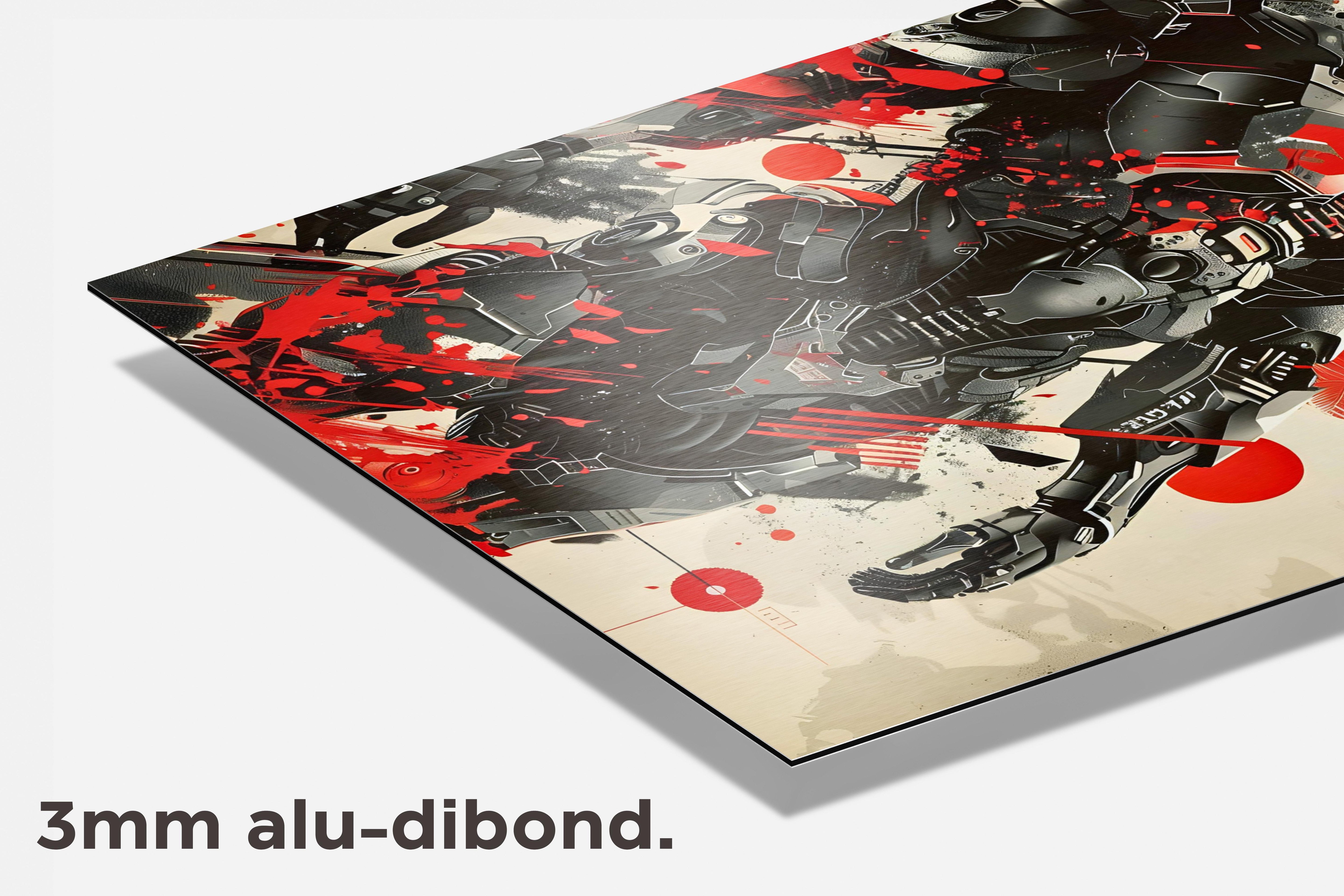 Robot dibond detail