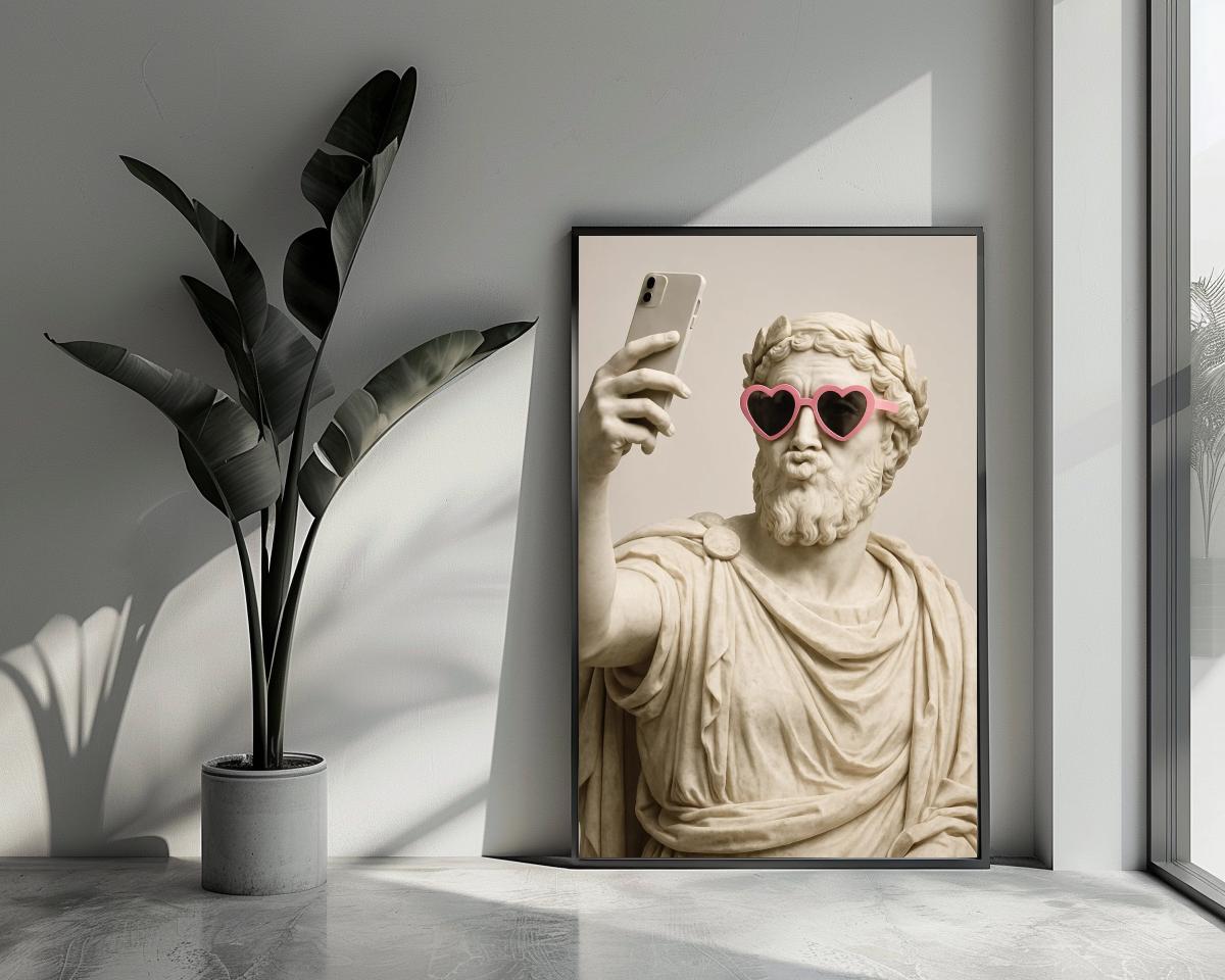 Greek Statue poster van 25 Artstreet