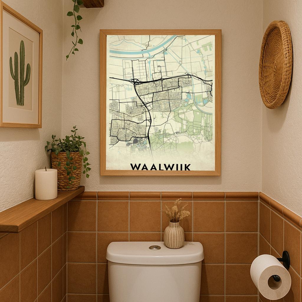 Waalwijk Vintage poster sfeerbeeld 3