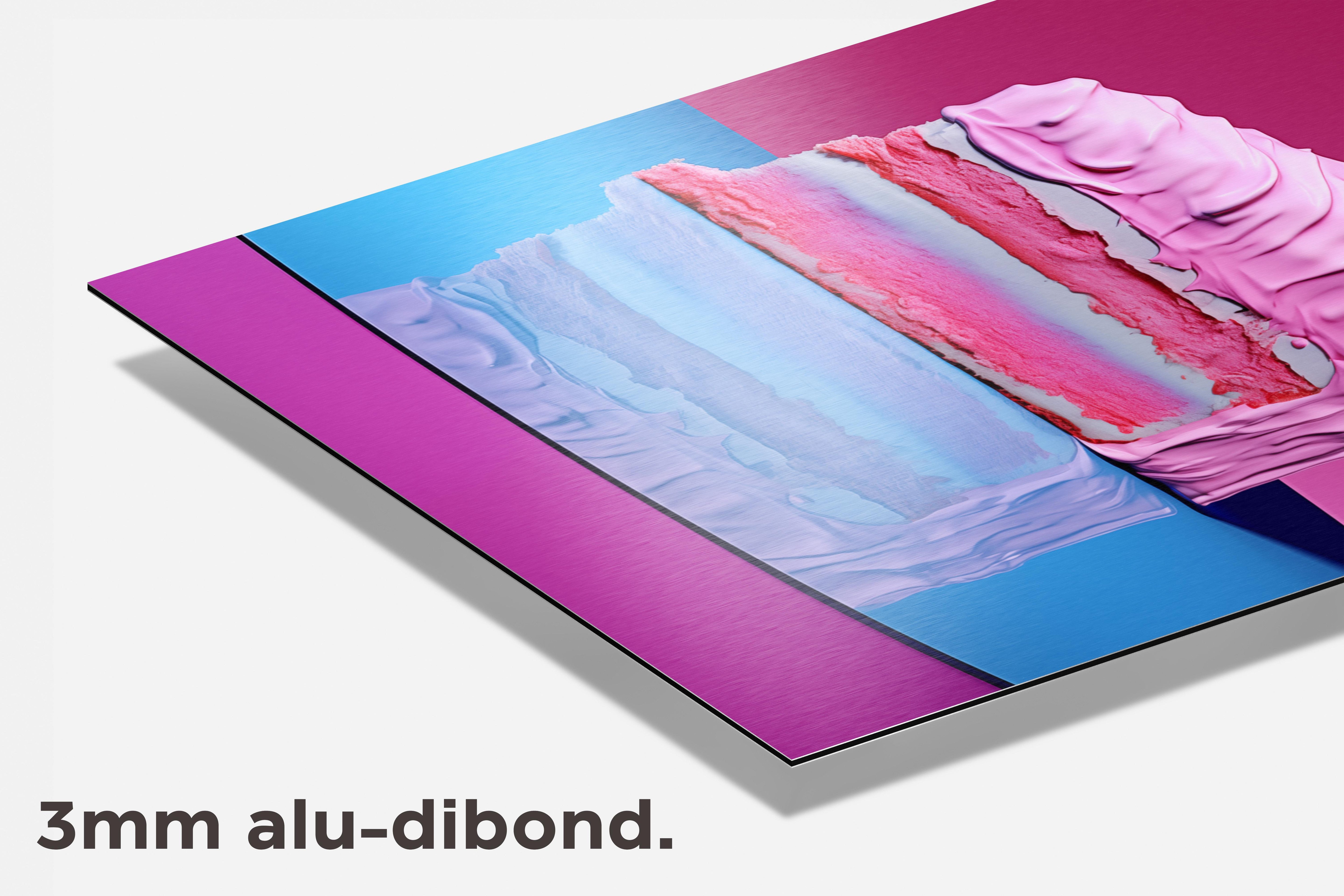 Cheesecake dibond detail