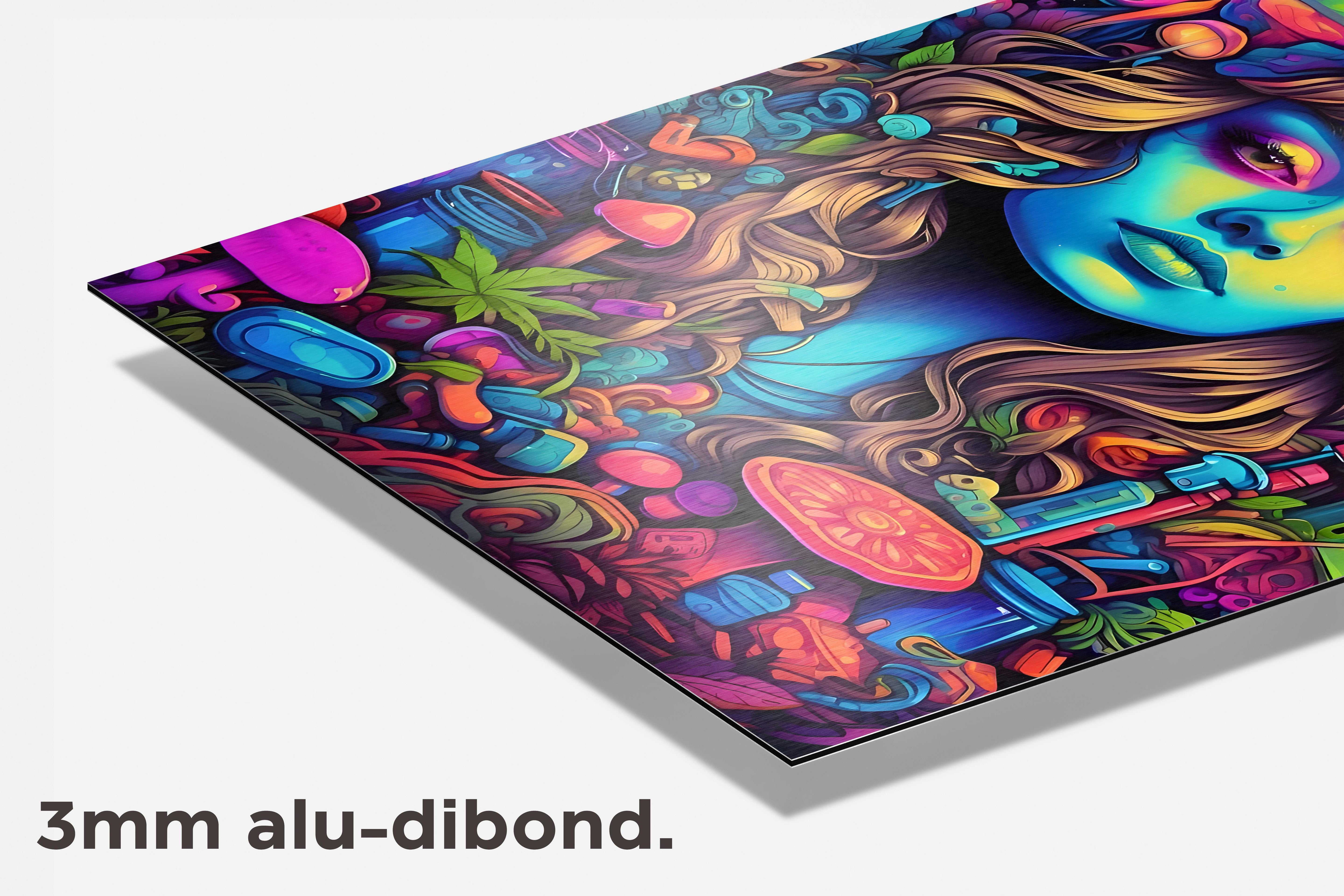 Acid Reis dibond detail
