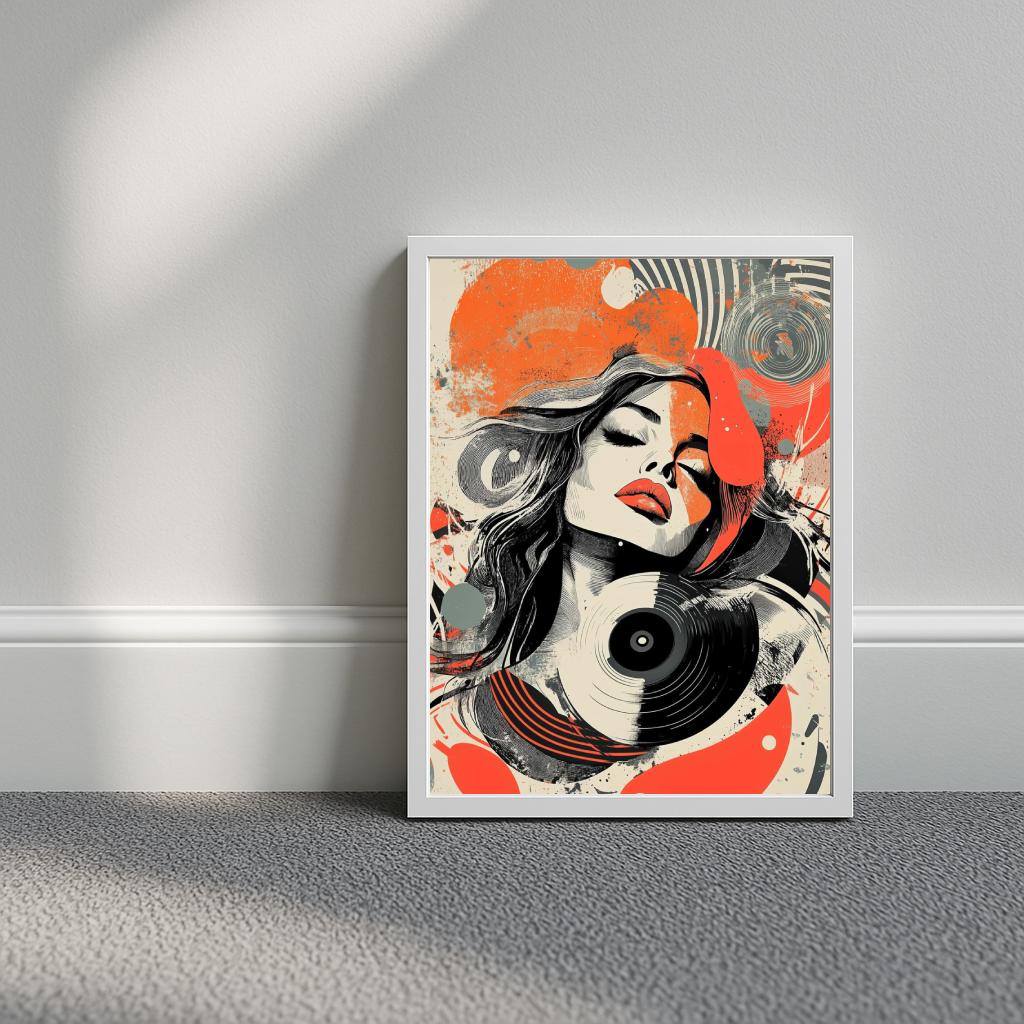 Woman Abstract poster sfeerbeeld 3