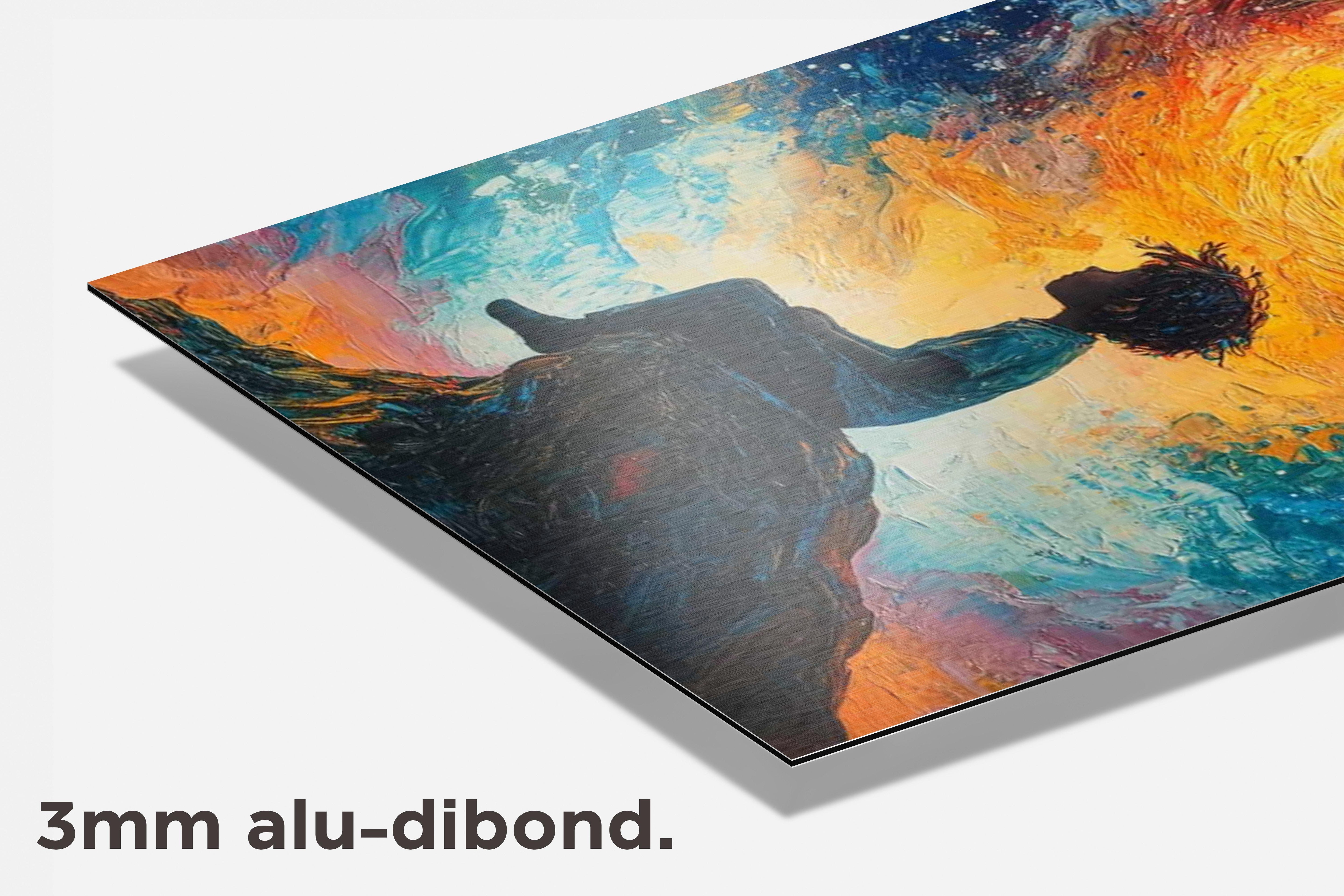 Hemelse Lucht dibond detail