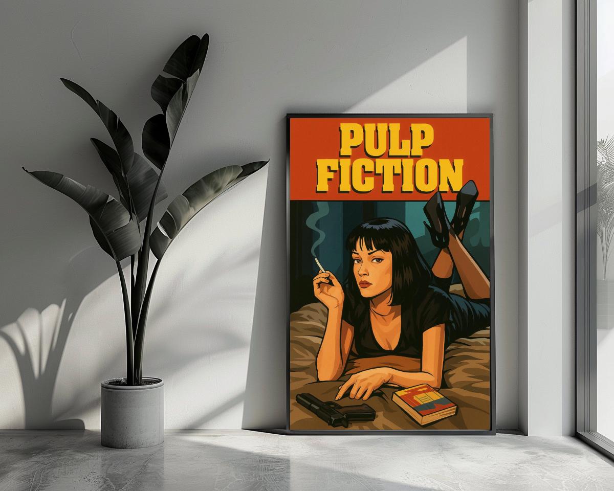 Pulp Fiction Text poster van 25 Artstreet