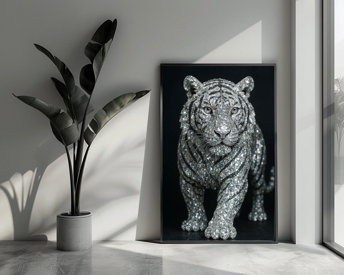Tiger Diamond poster van 25 Artstreet