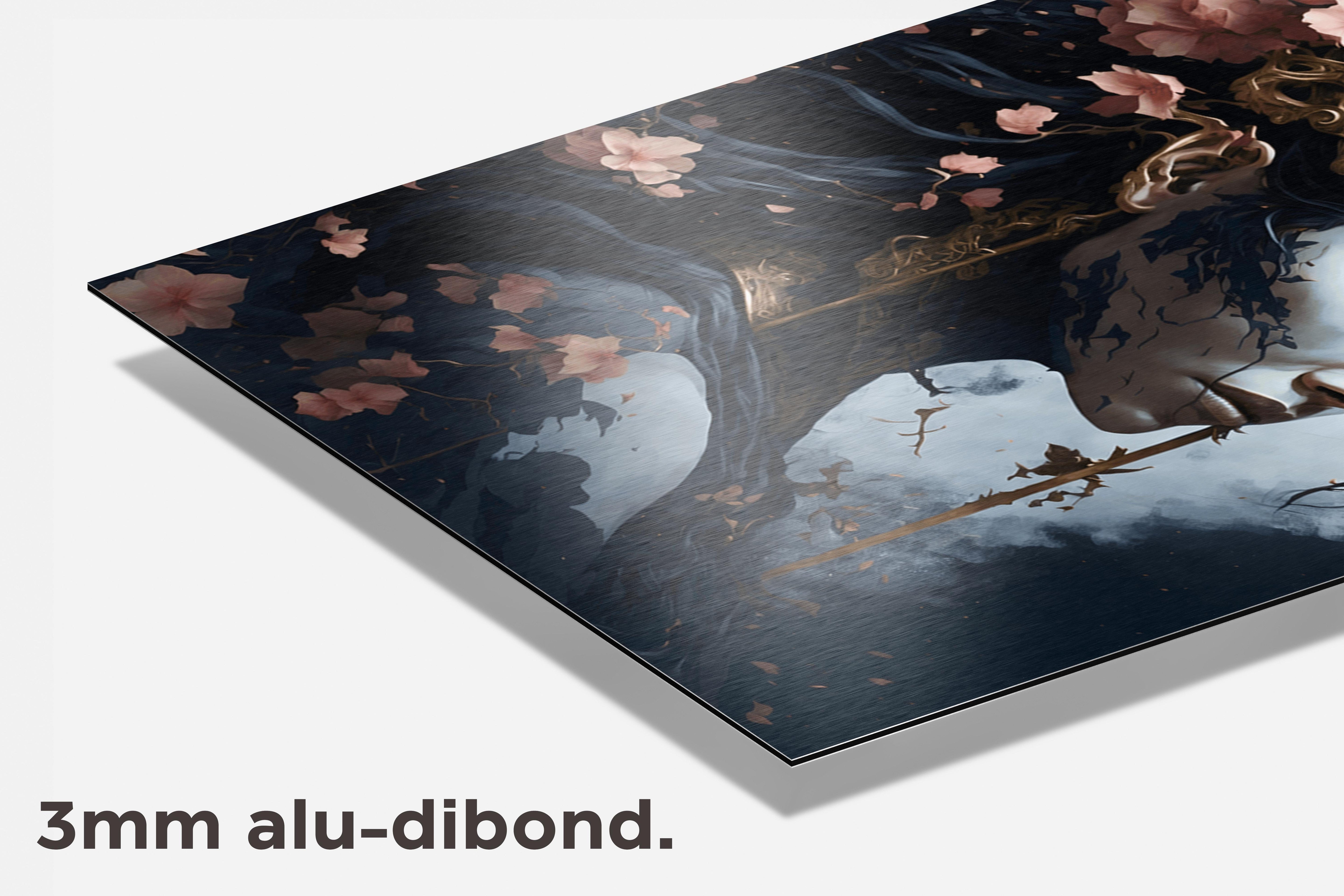 Oriental Demoon dibond detail