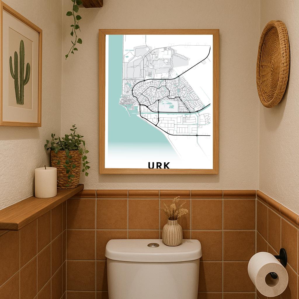 Urk Blauw poster sfeerbeeld 3