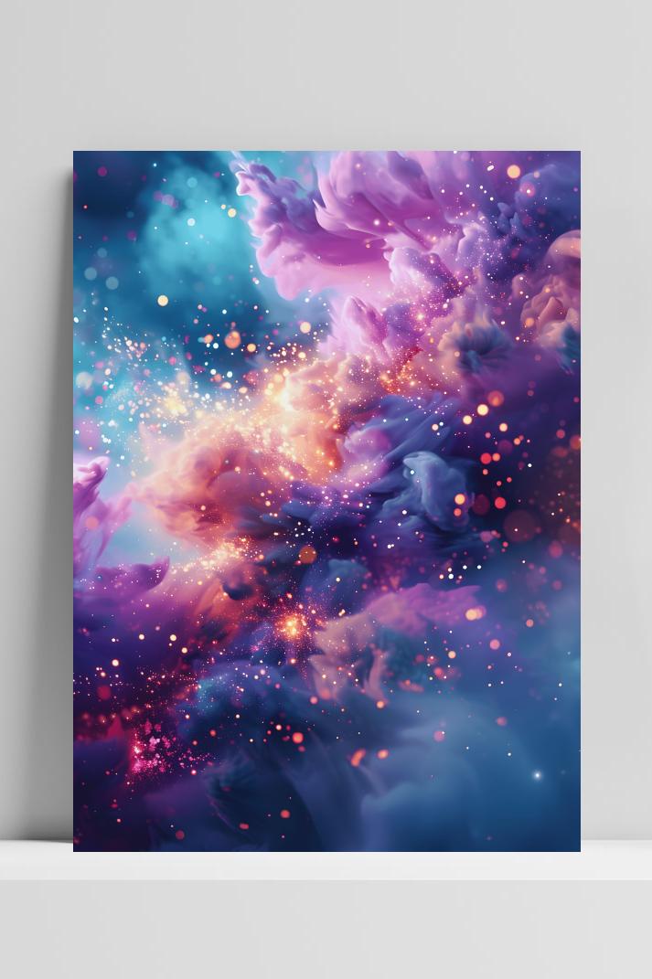 Kleuren Explosie op 3mm aluminium dibond