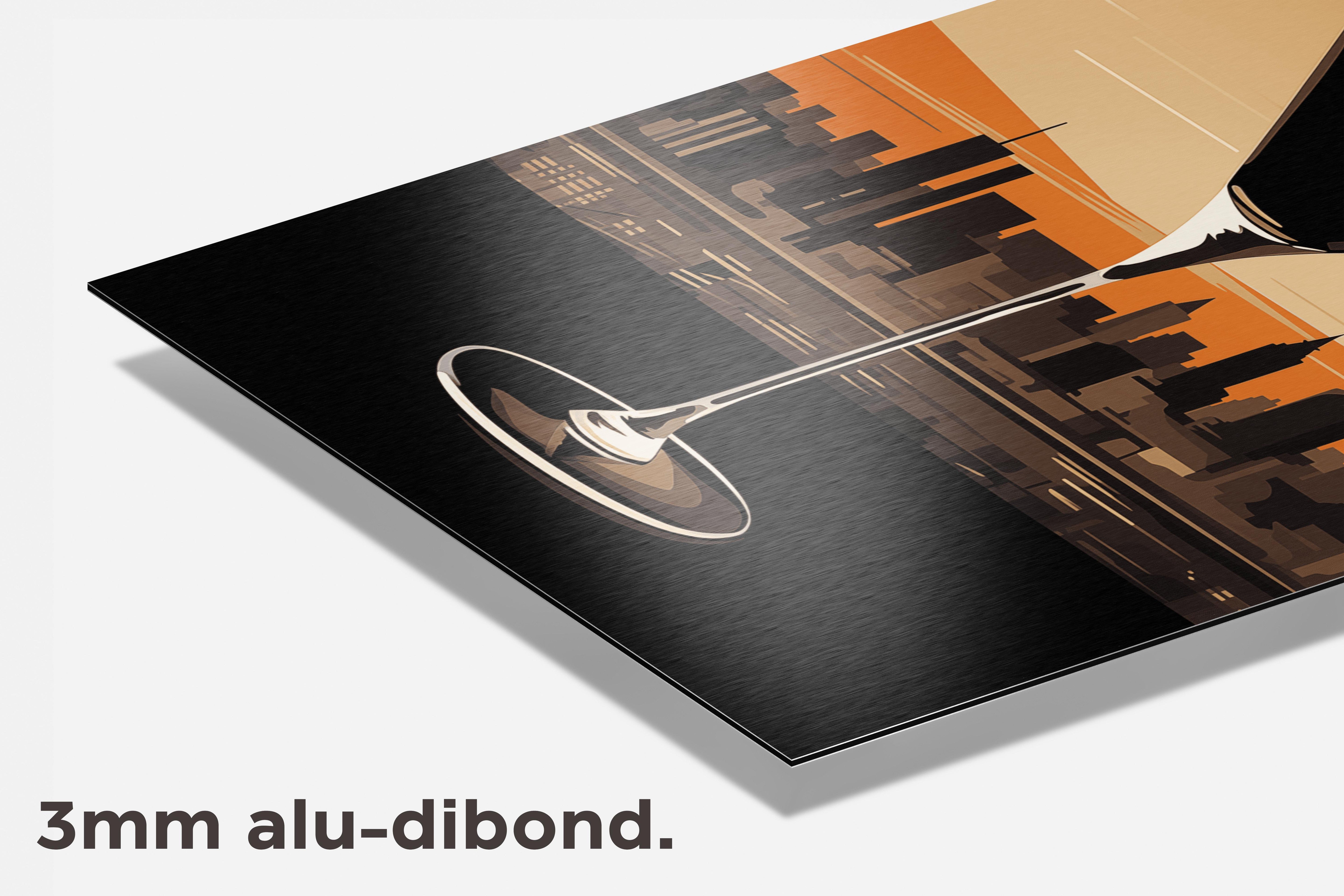 Espresso Martini dibond detail