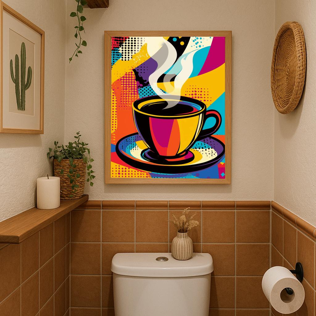 Coffee Pop Art poster sfeerbeeld 2