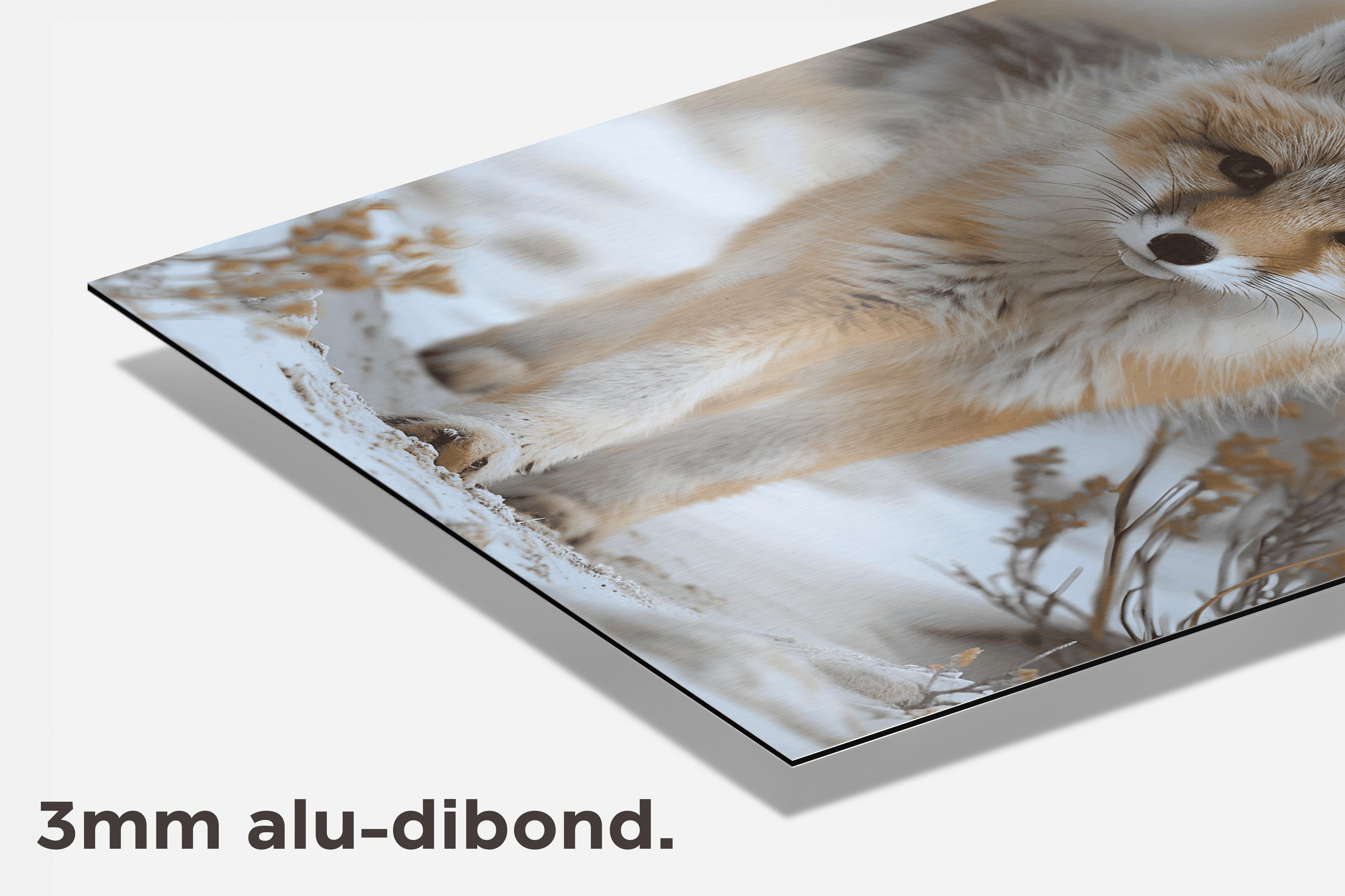 Vos Pup dibond detail
