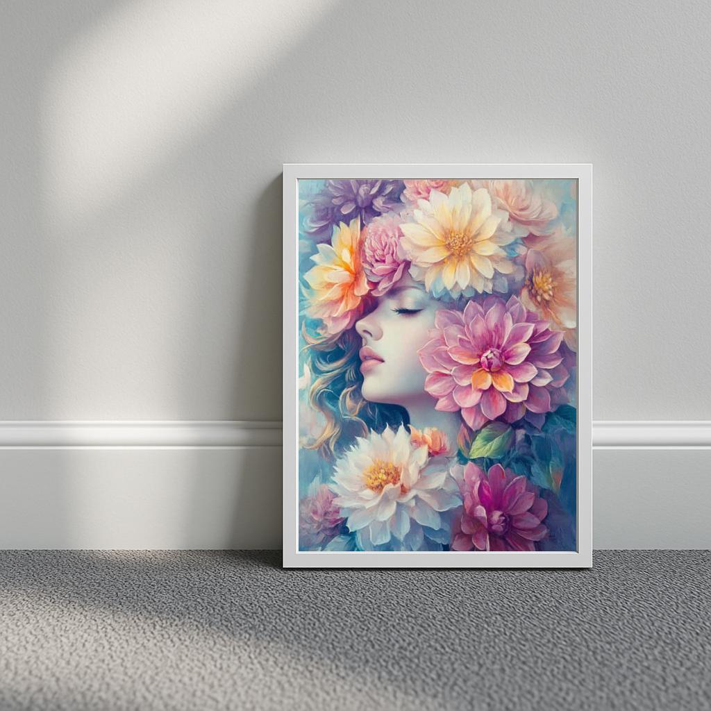Woman Flowers poster sfeerbeeld 3