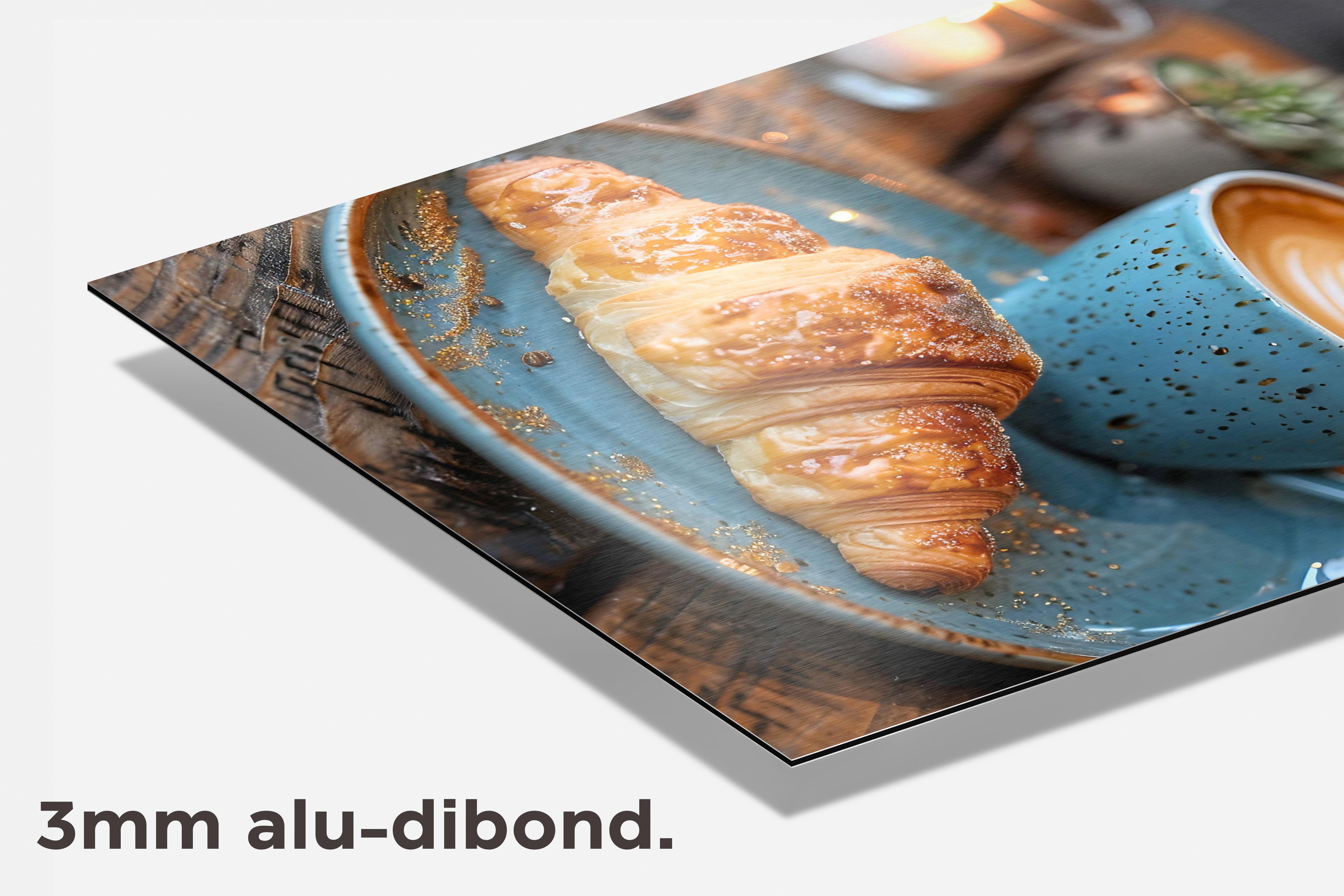 Koffie Brood dibond detail