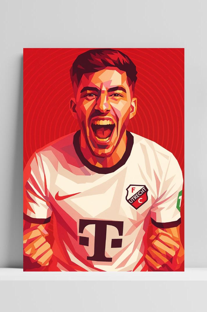 Souffian El Karouani Pop Art poster van 25 Artstreet