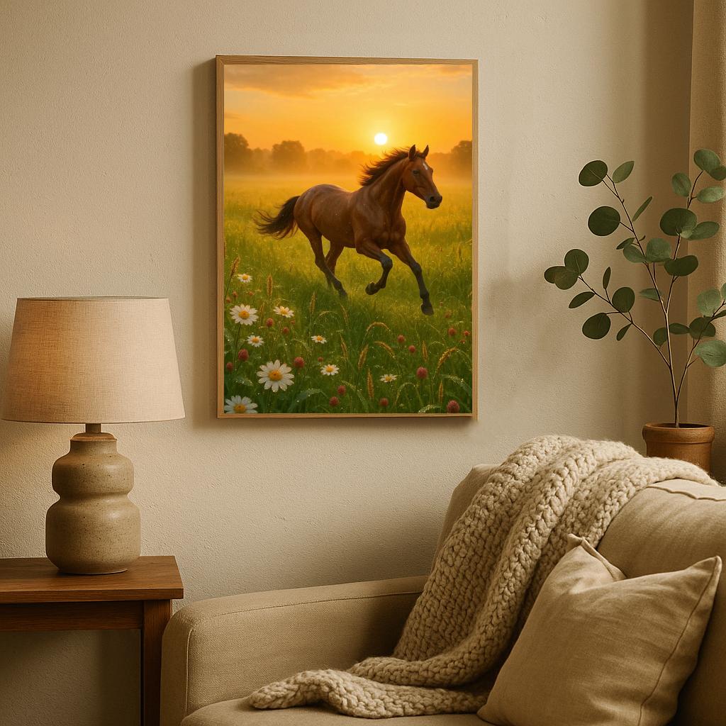Horse Field poster sfeerbeeld 2