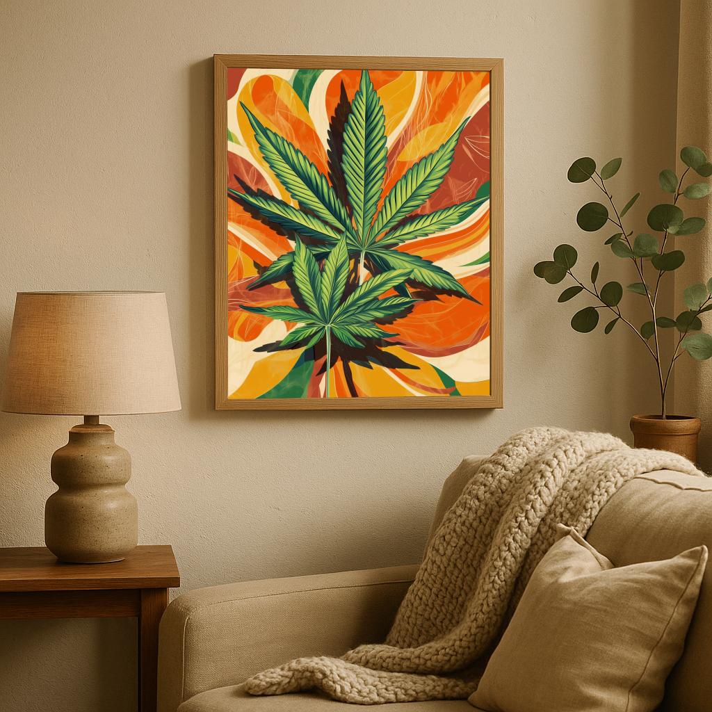 Cannabis poster sfeerbeeld 1