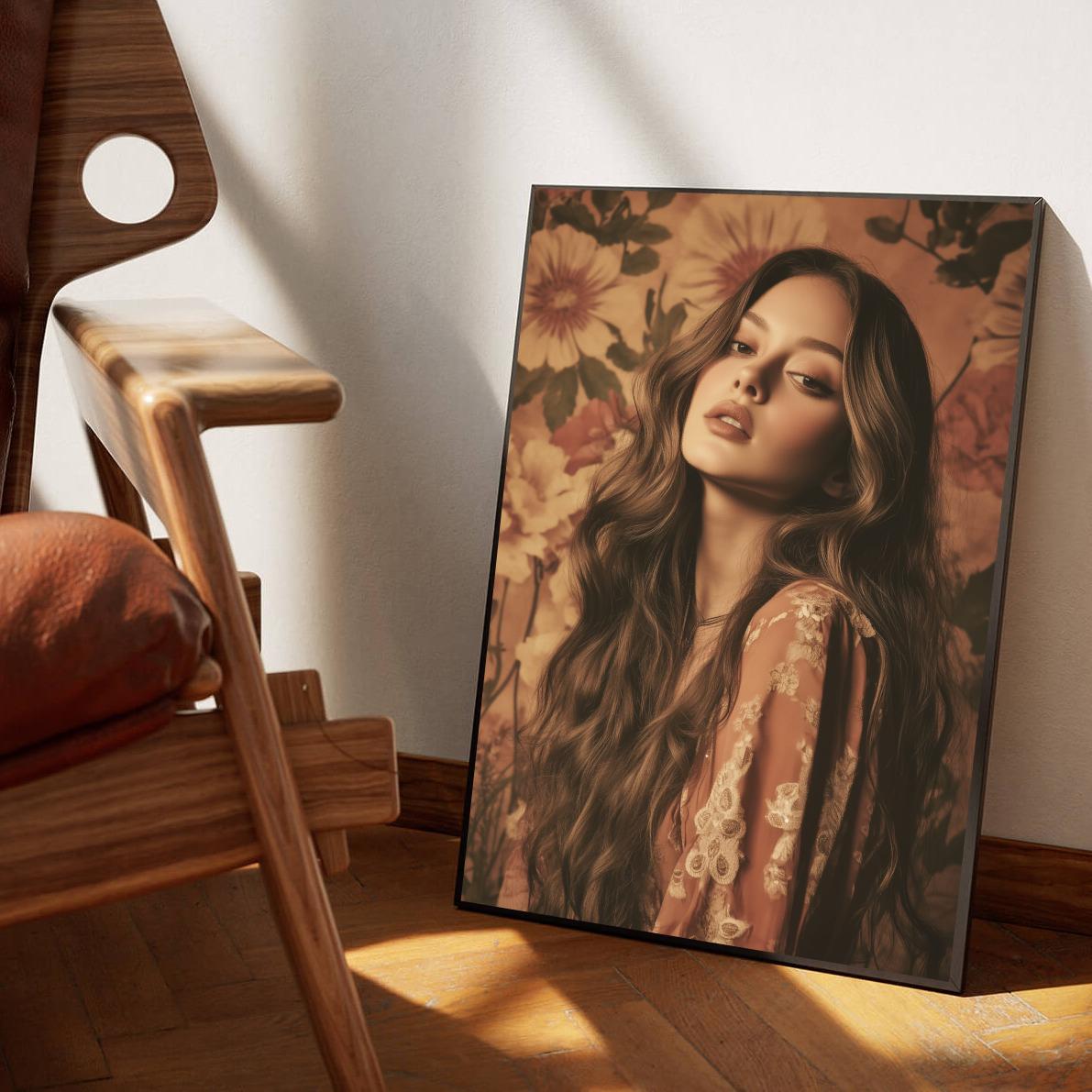 Vintage Girl poster sfeerbeeld 1