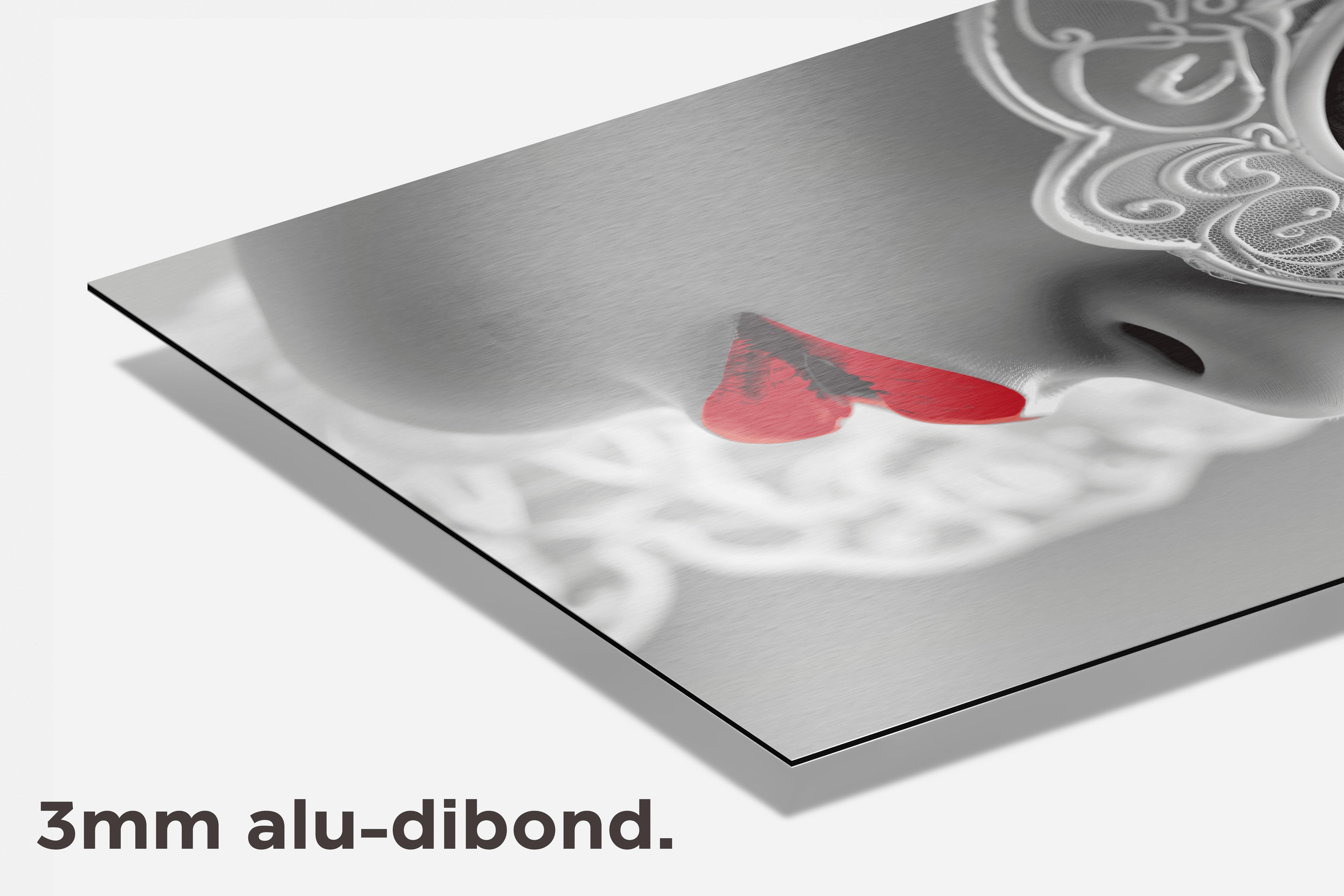 Witmasker dibond detail