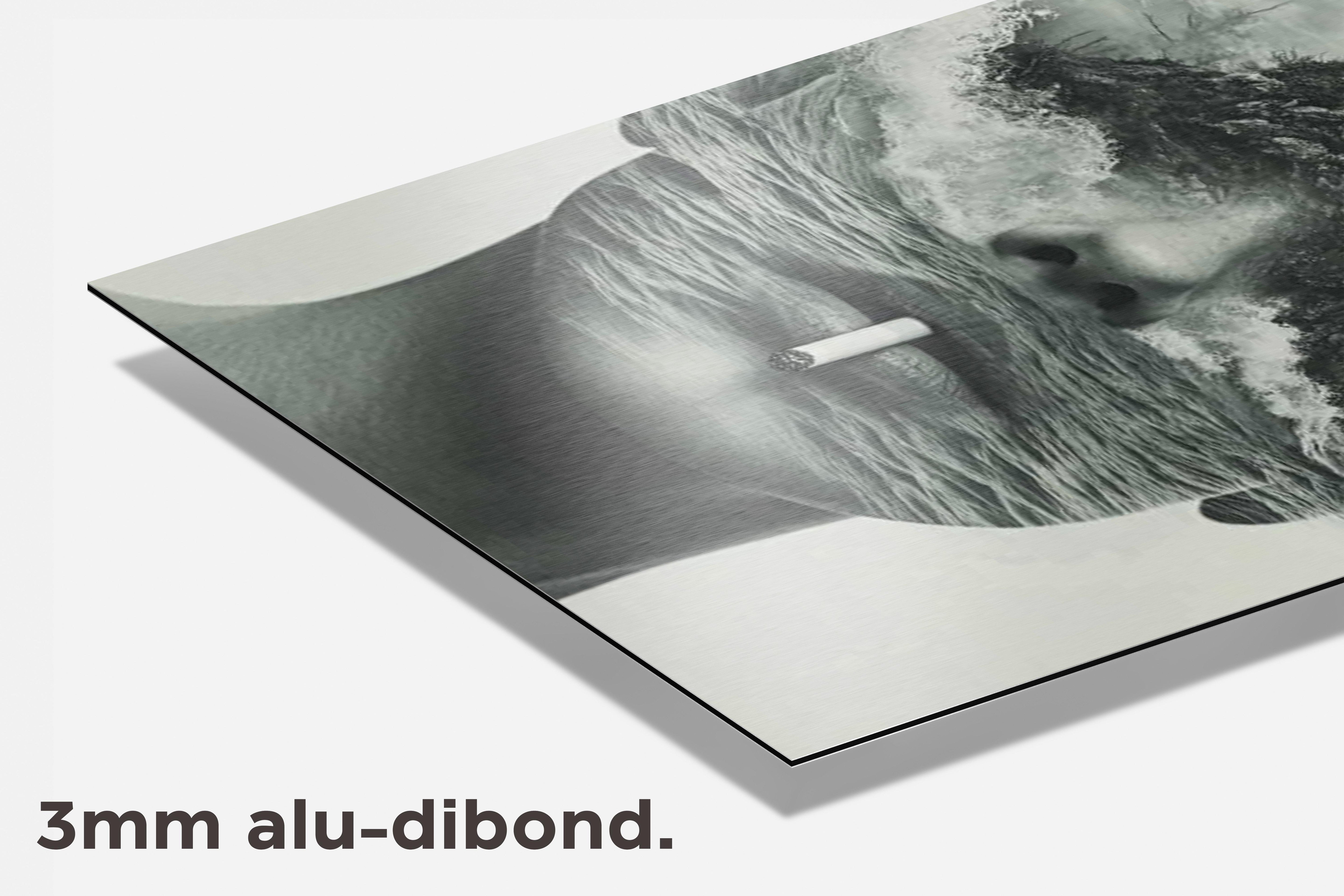 Natuur Vrouw dibond detail