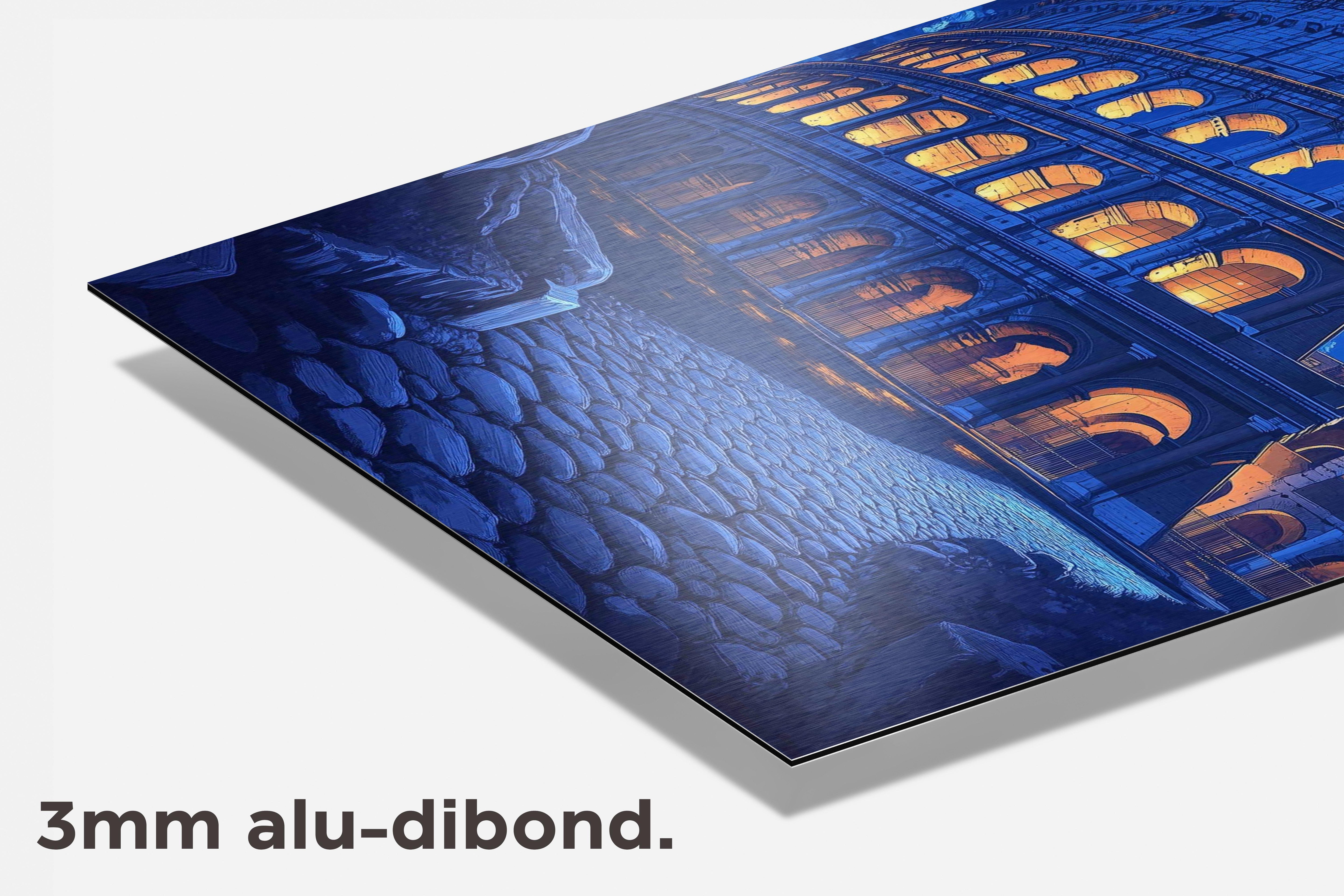 Colosseum dibond detail