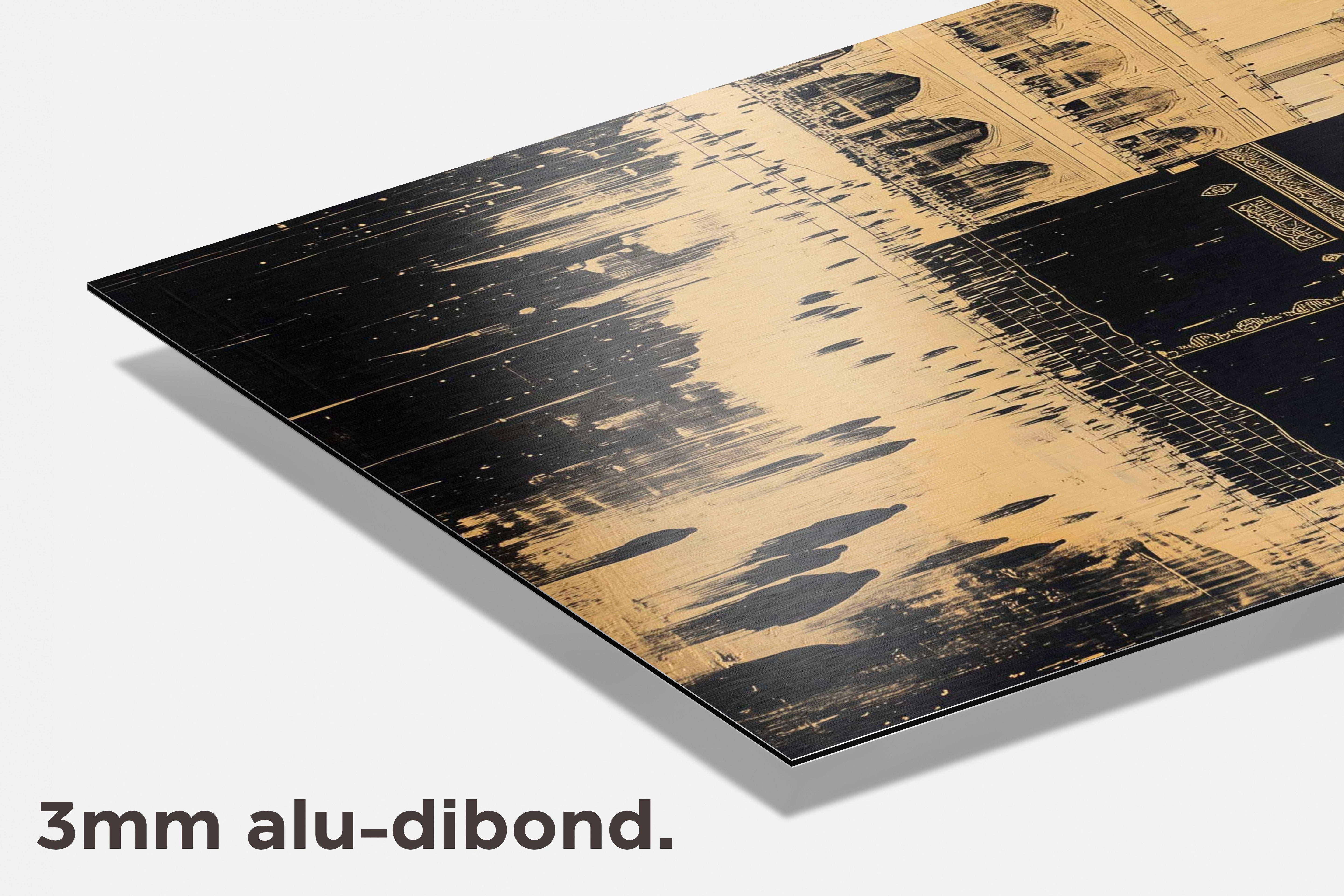 Kaaba dibond detail