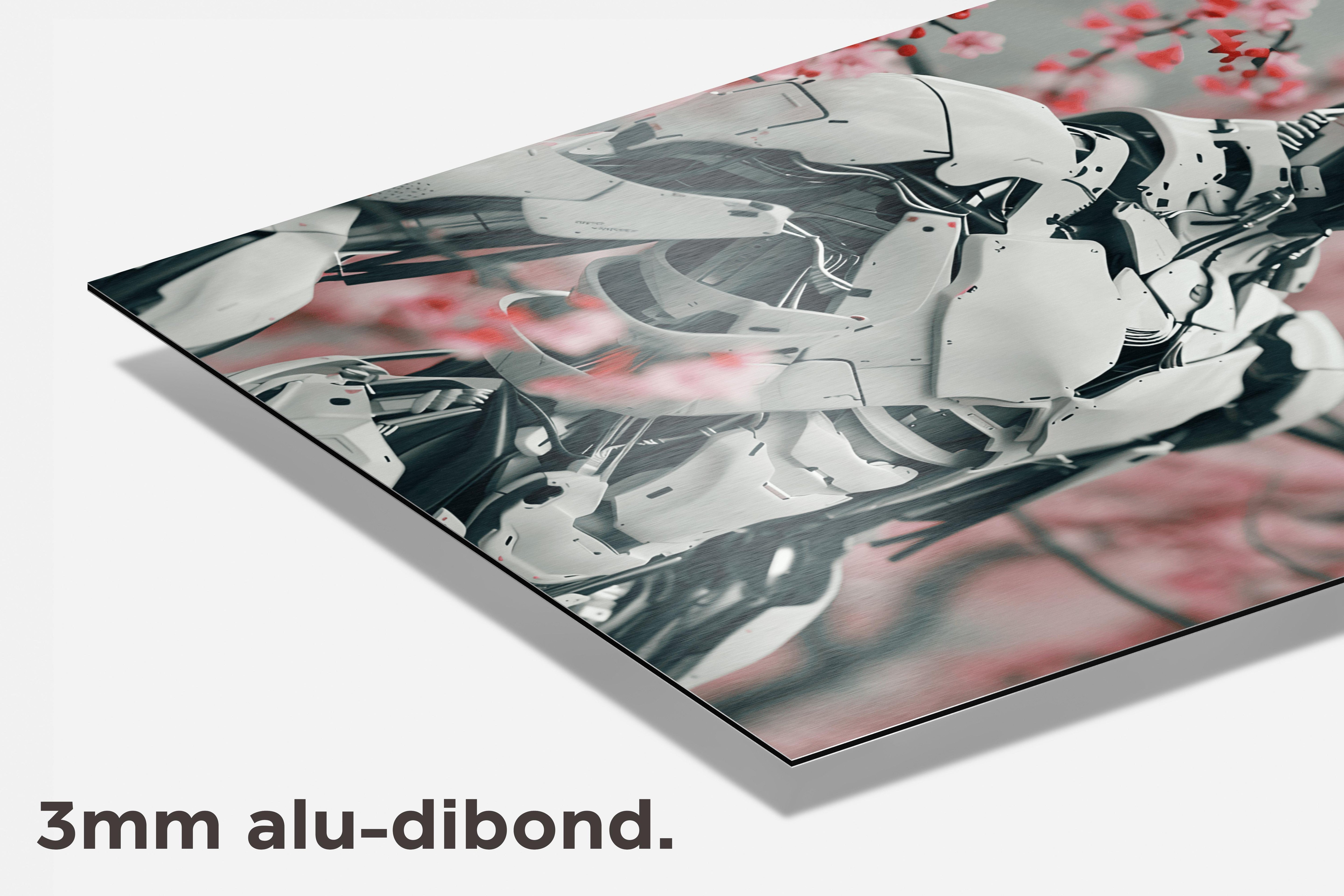 Robot Sakura dibond detail