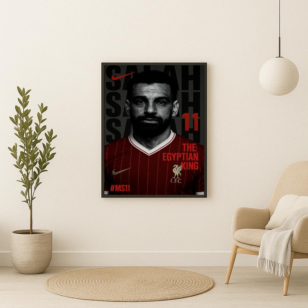 Mohamed Salah The Egyptian King poster sfeerbeeld 2