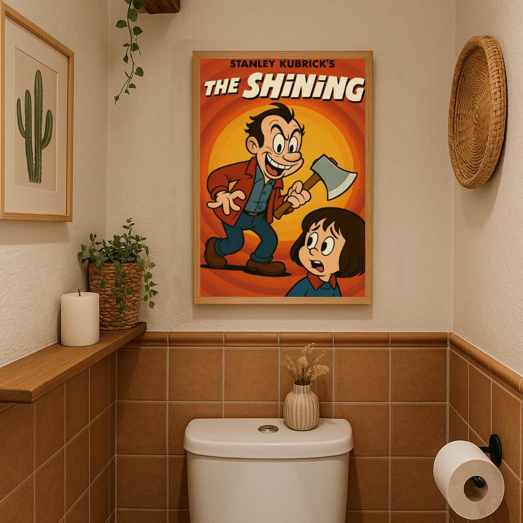 The Shining Cartoon Text poster sfeerbeeld 3