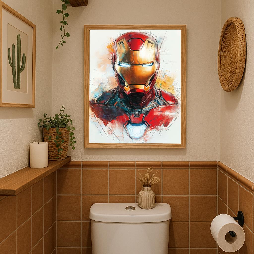 Iron Man Portrait Marvel poster sfeerbeeld 2