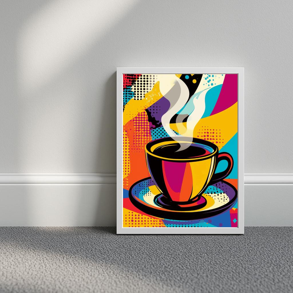 Coffee Pop Art poster sfeerbeeld 3