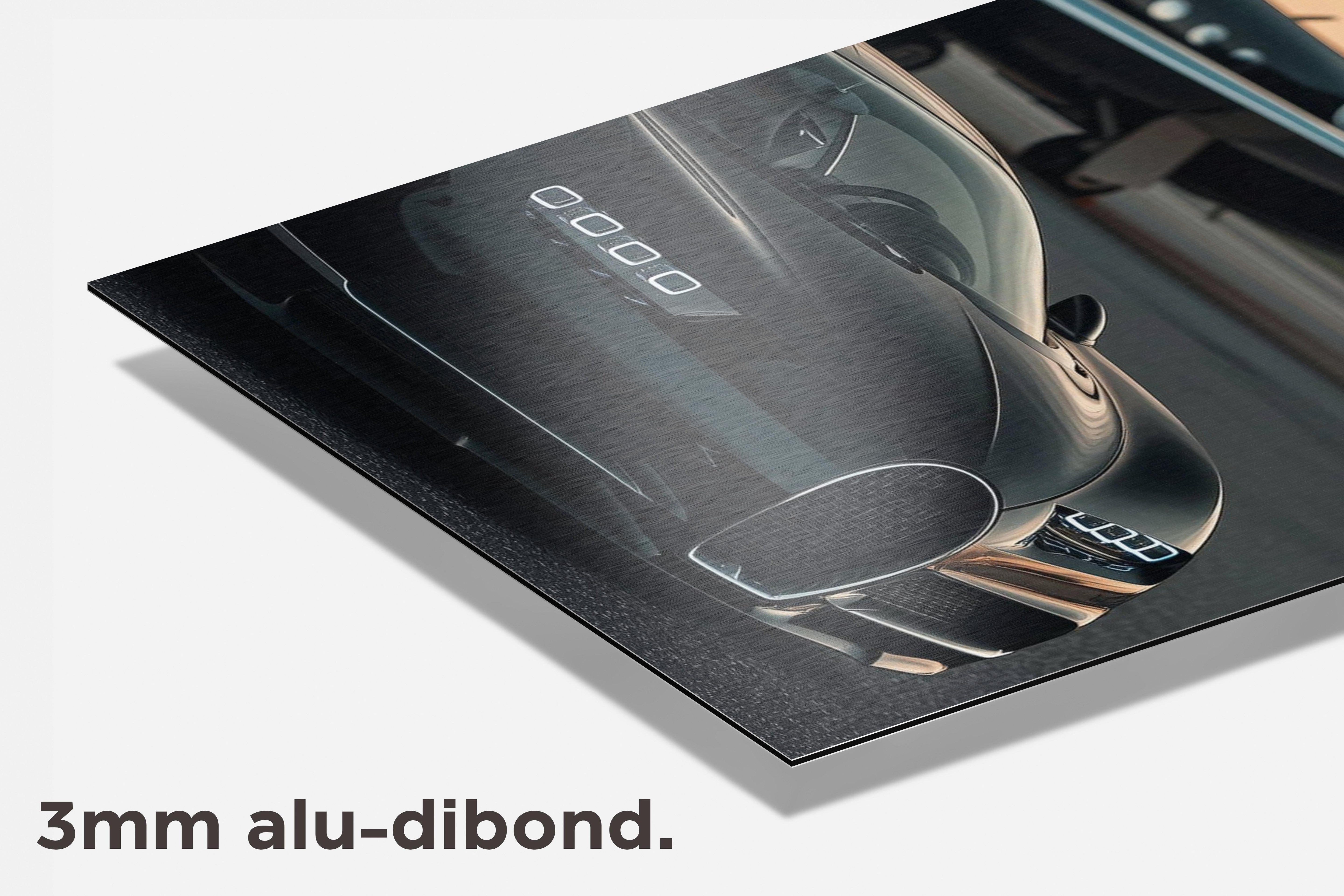 Bugatti dibond detail