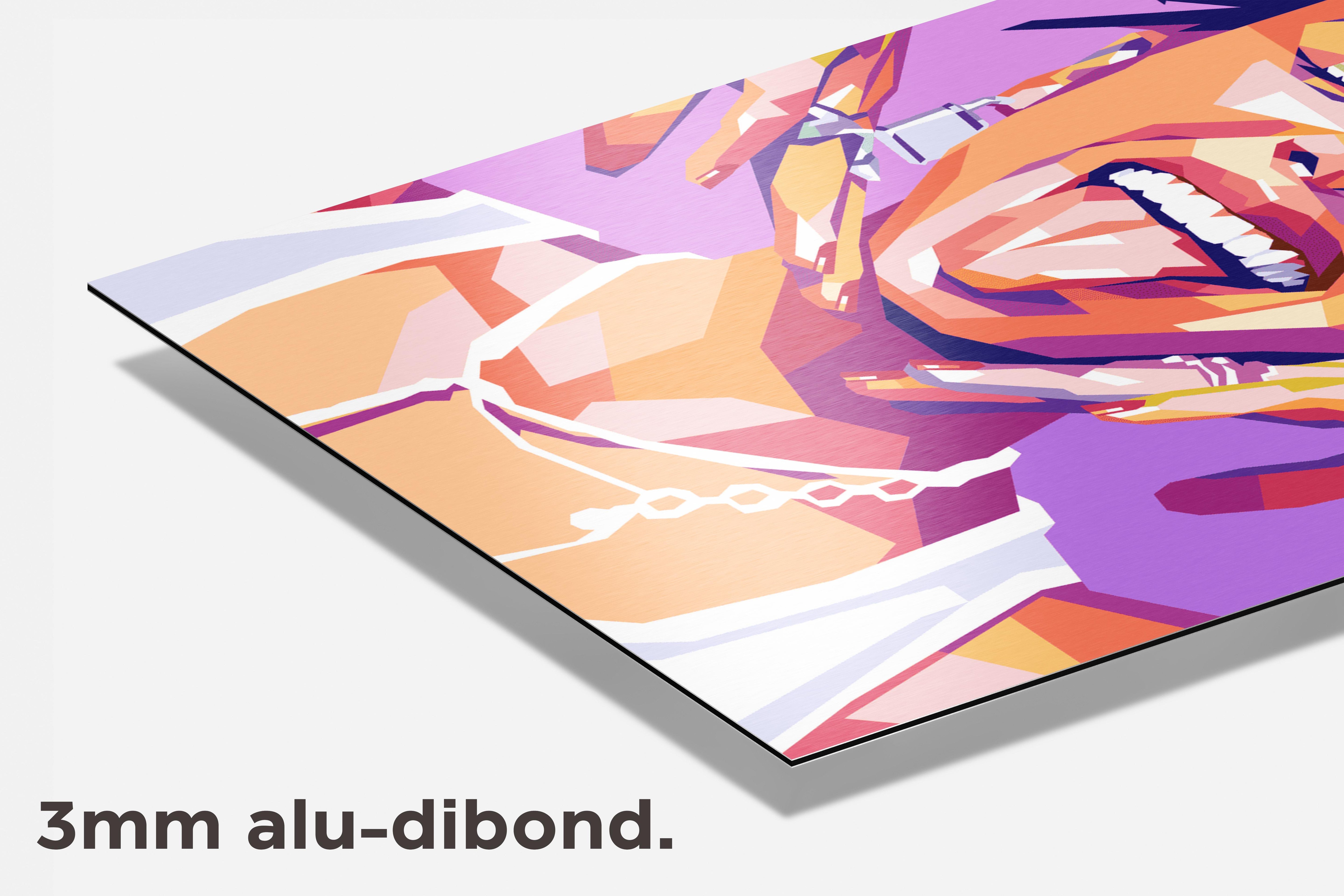 Olivia Rodrigo dibond detail