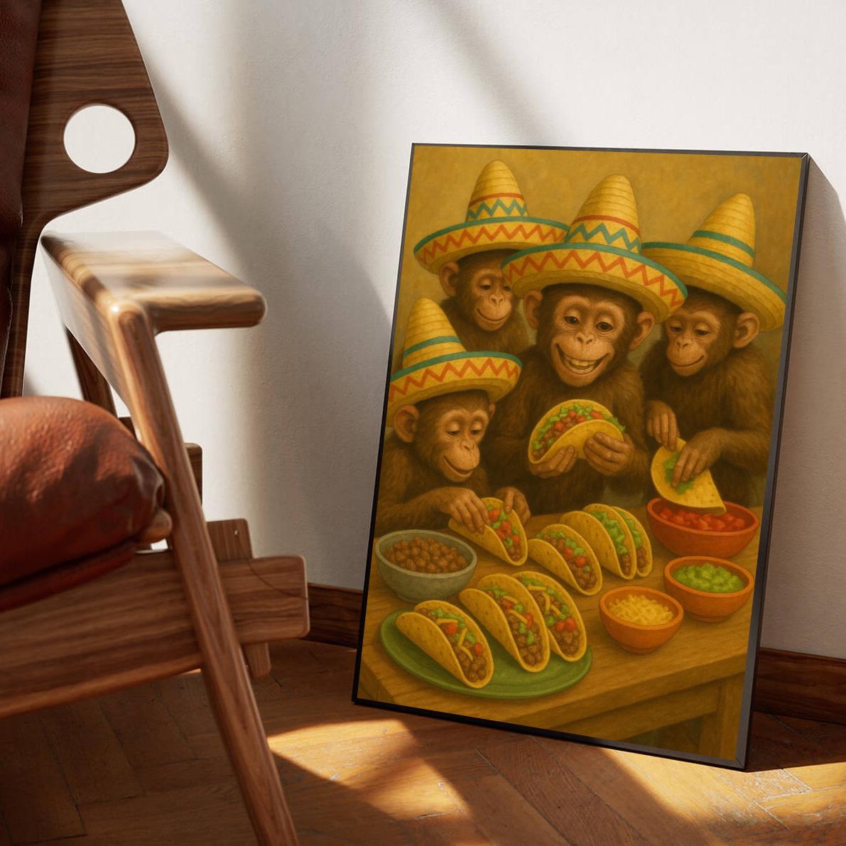 Monkeys Tacos poster sfeerbeeld 1