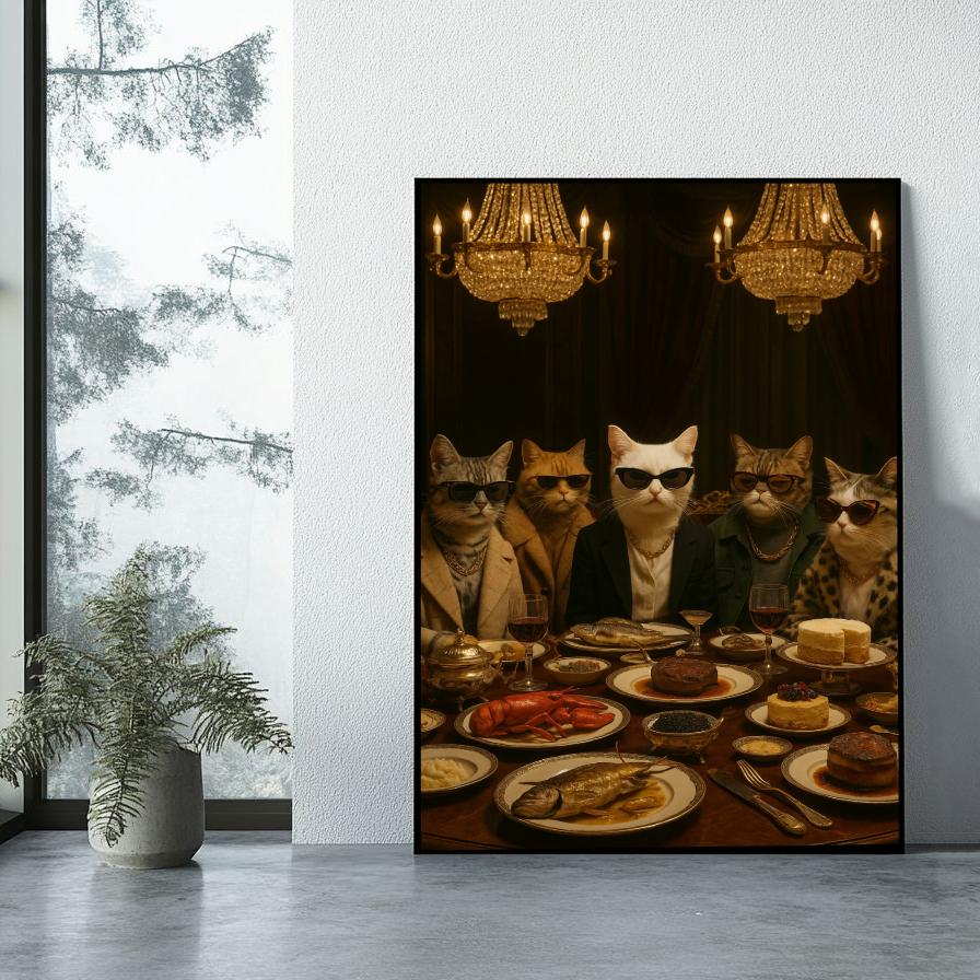 Cats Gangster Food poster sfeerbeeld 1