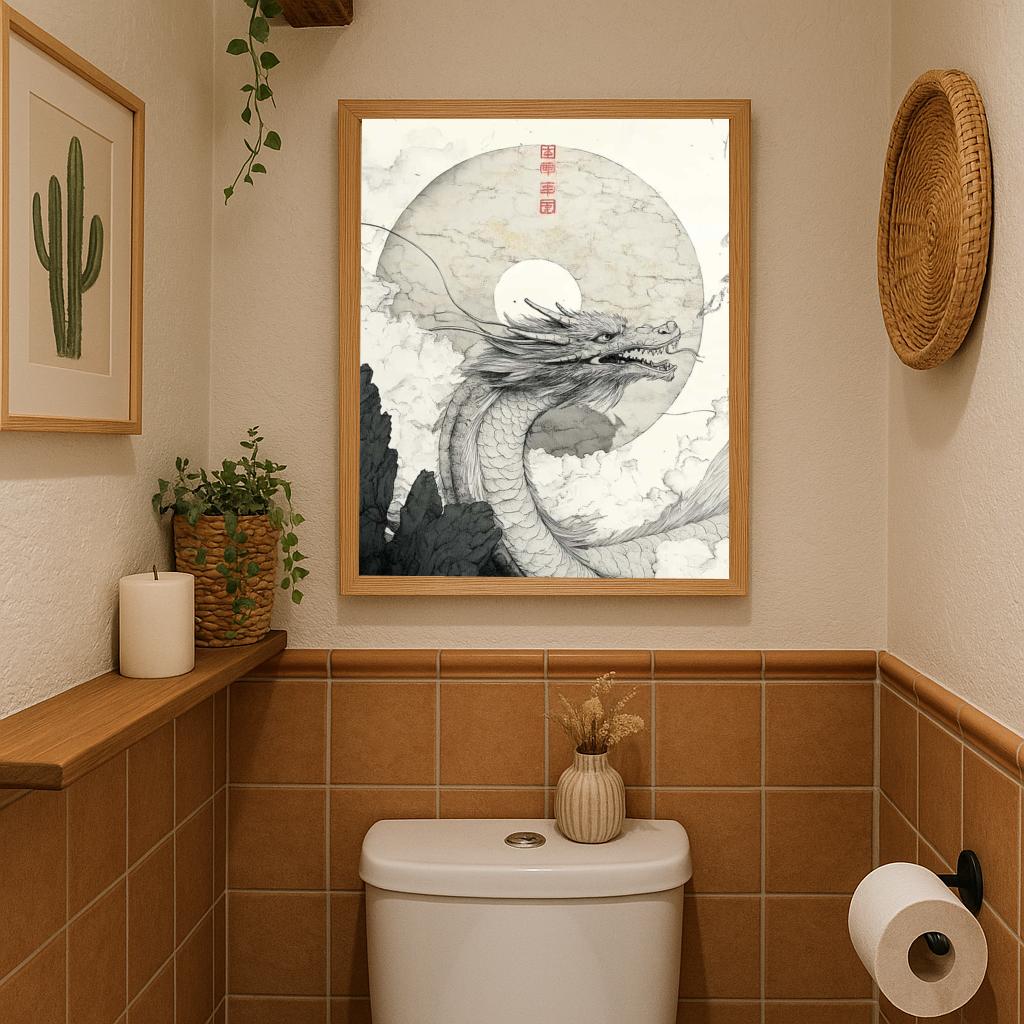 Dragon Vintage poster sfeerbeeld 2