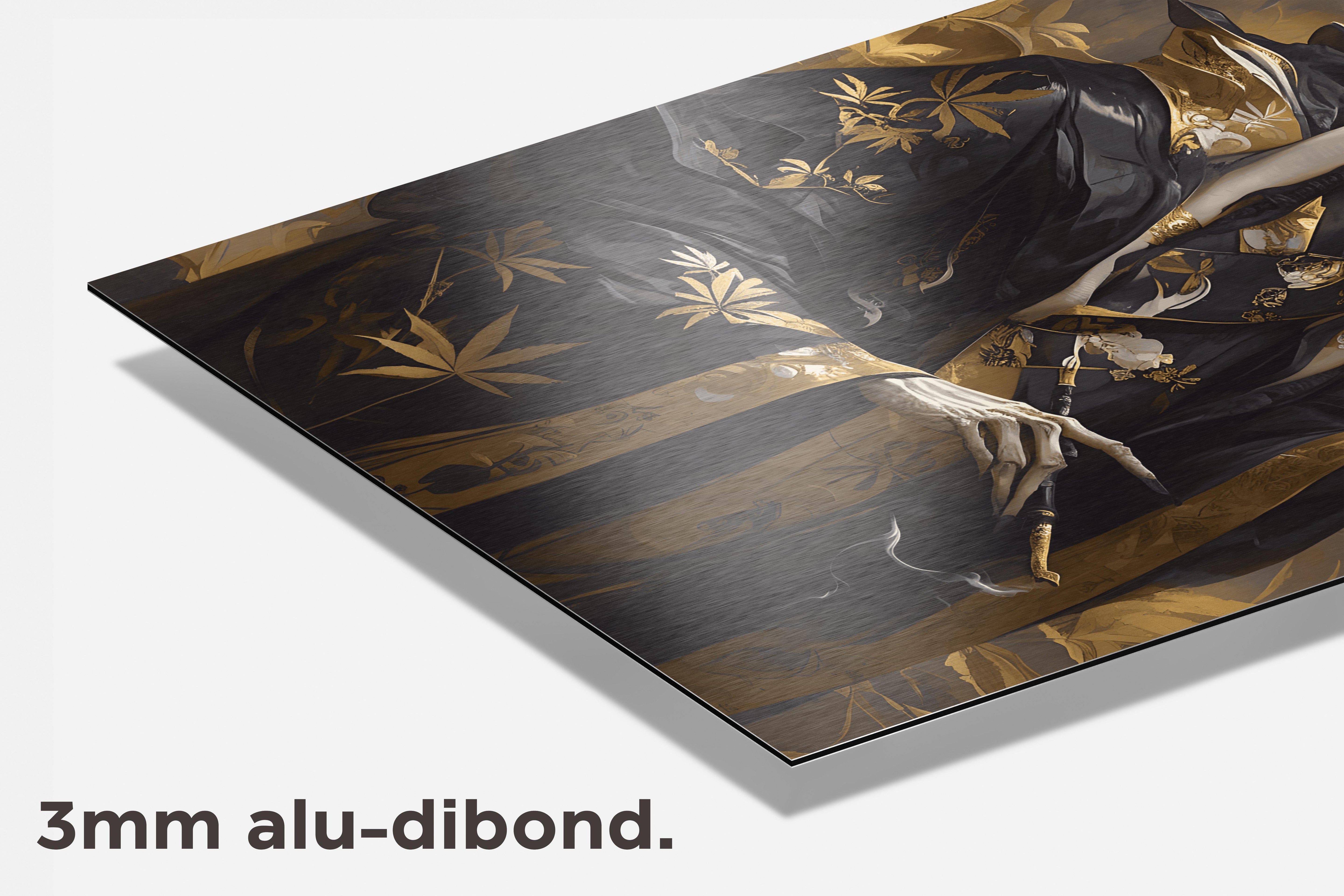 Alien Trip Rook dibond detail