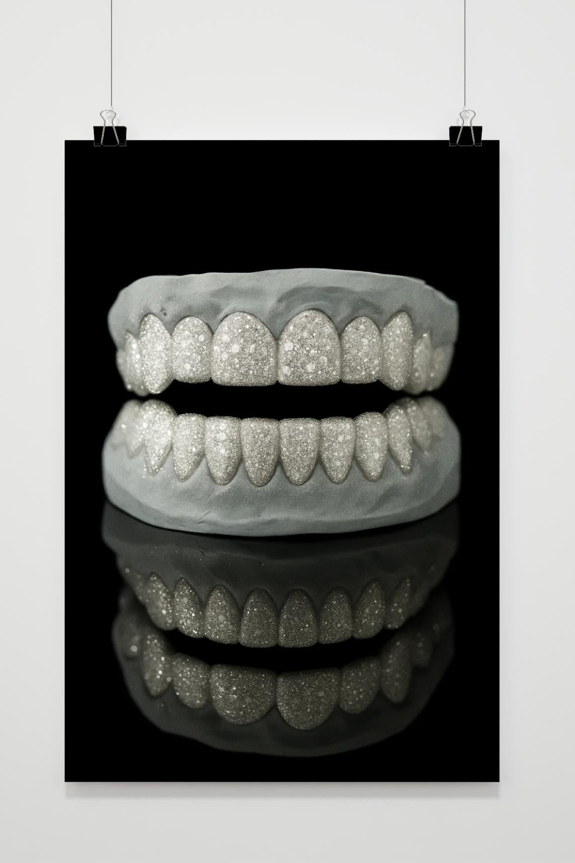 Diamonds Teeth poster van 25 Artstreet