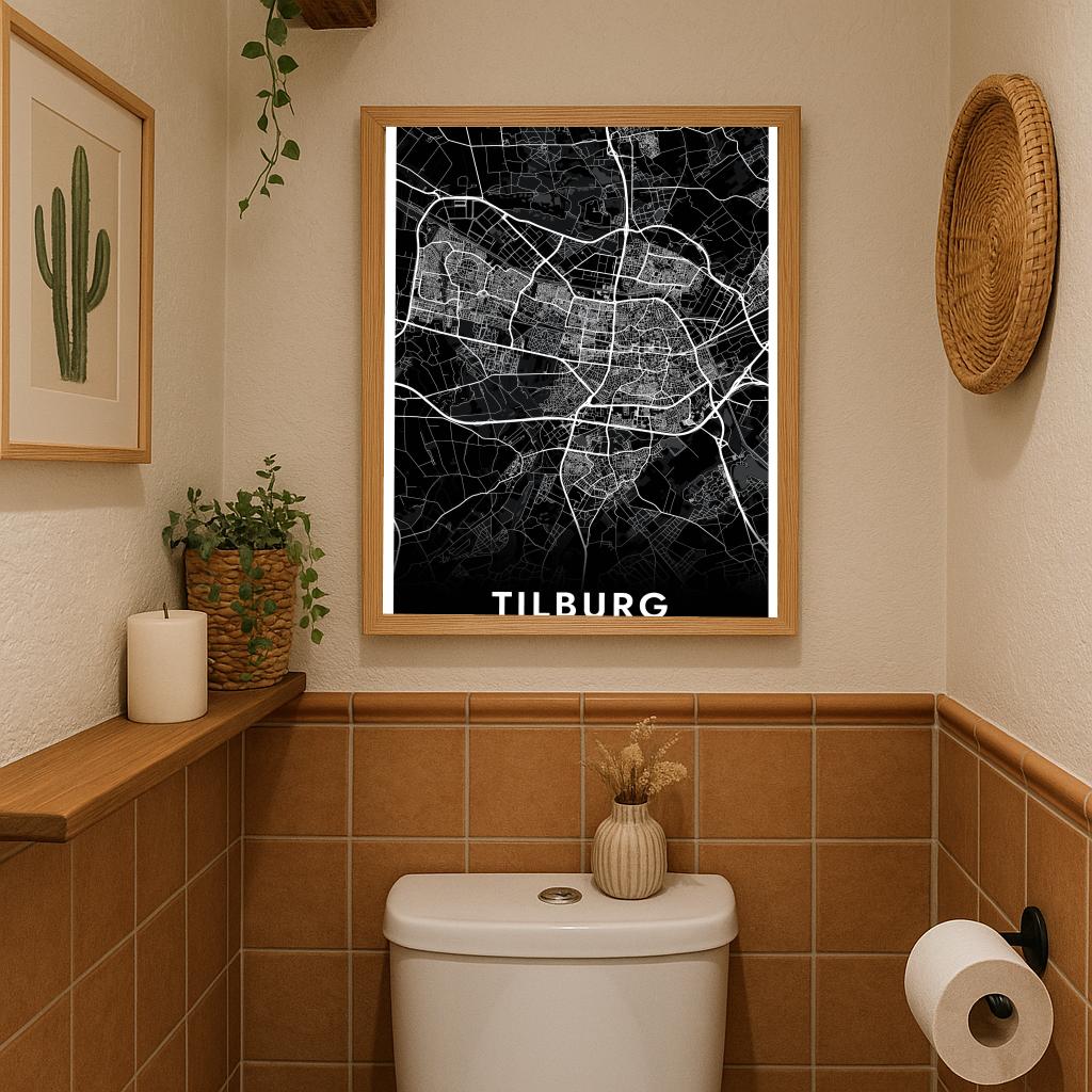 Tilburg Zwart poster sfeerbeeld 3