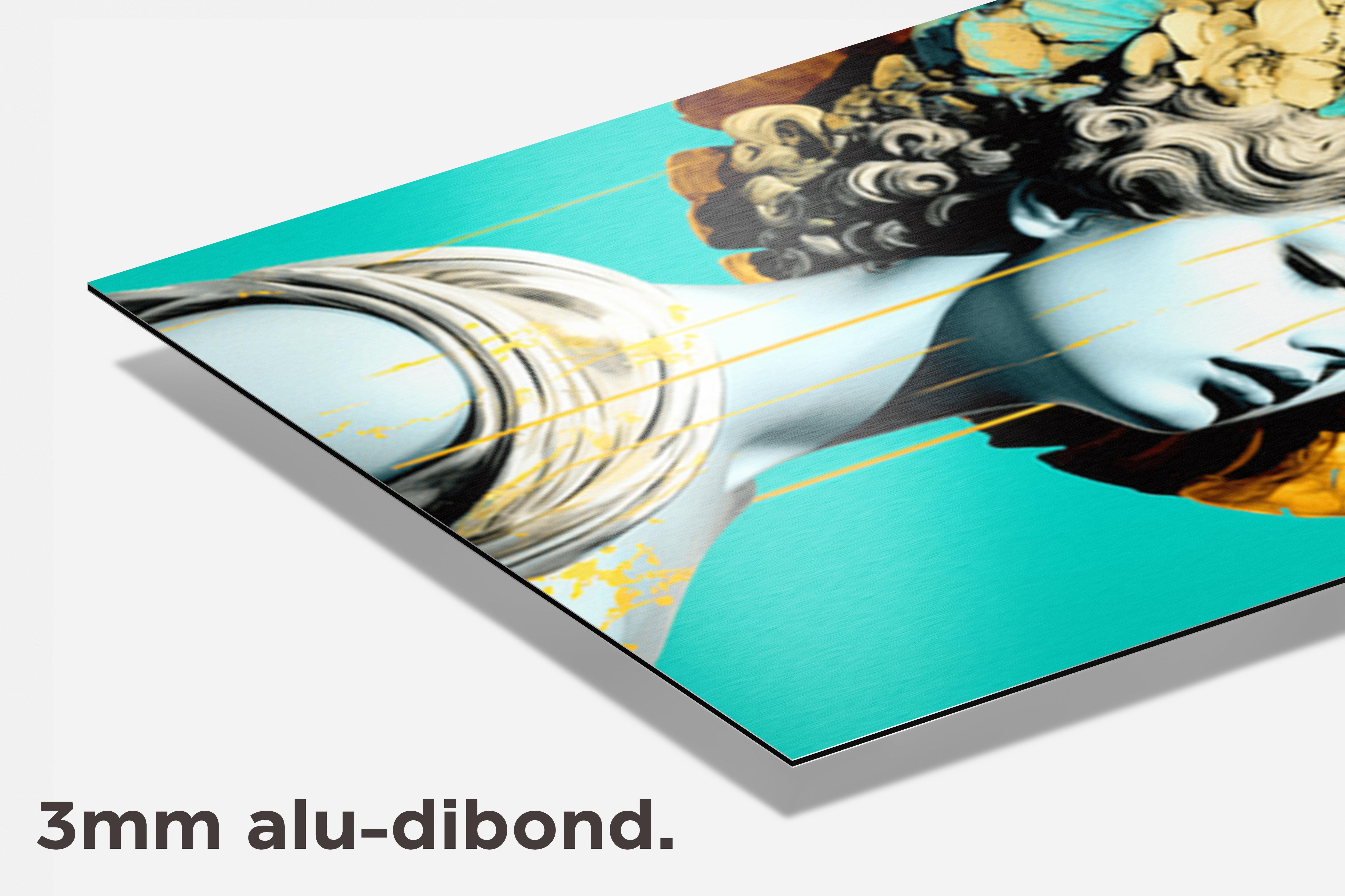 Afrodite Newart dibond detail